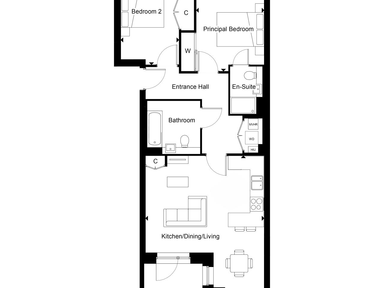 St Ann's Road, London floorplan