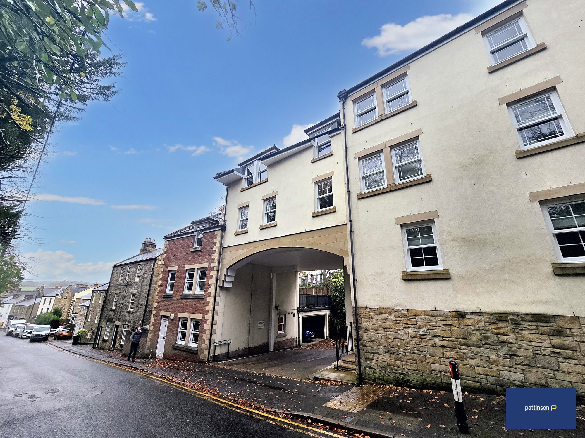 2-bed flat on 2, Kings Mews, Hexham, £105,000
