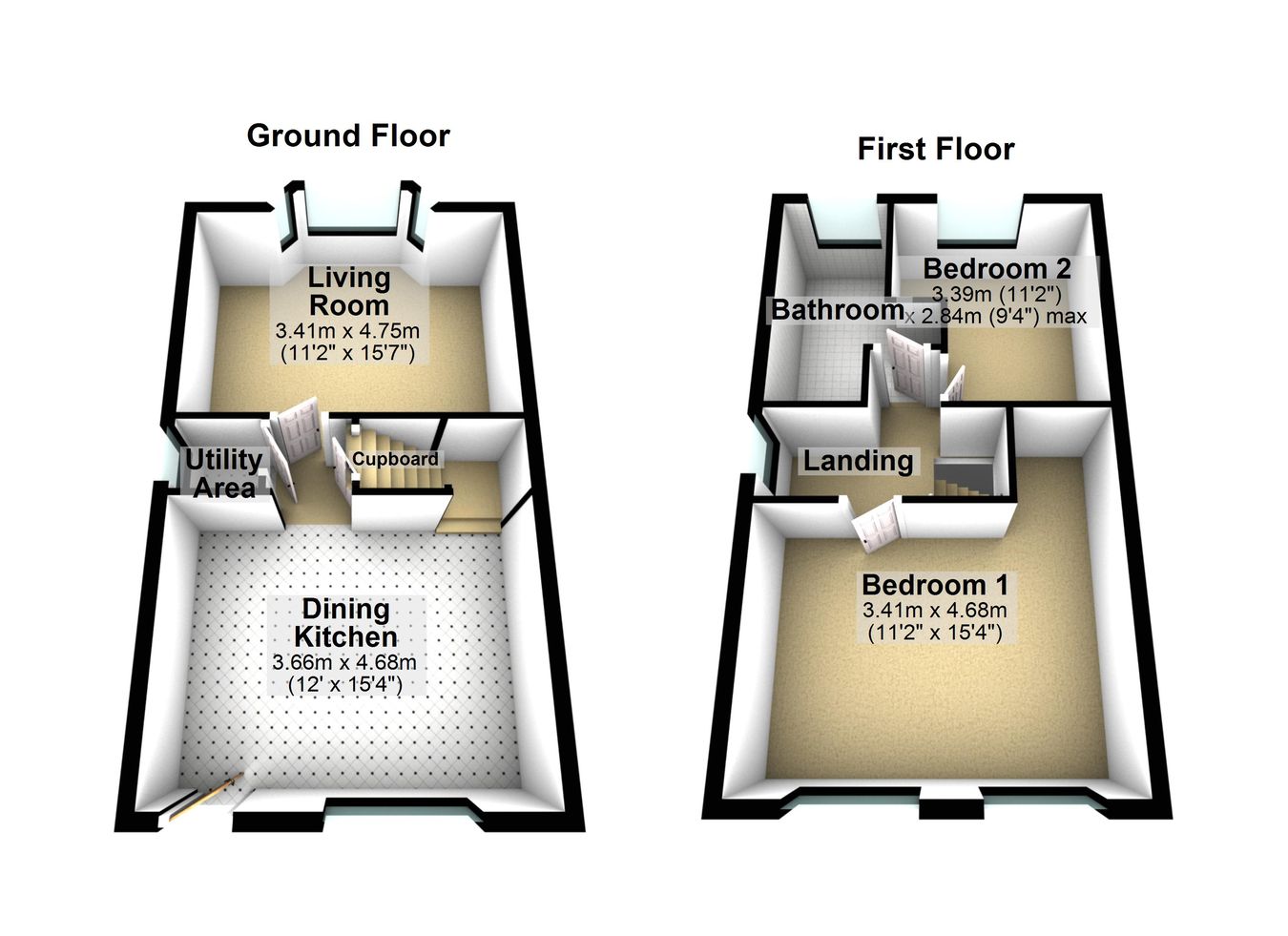 168, Dunford Road, Holmfirth floorplan
