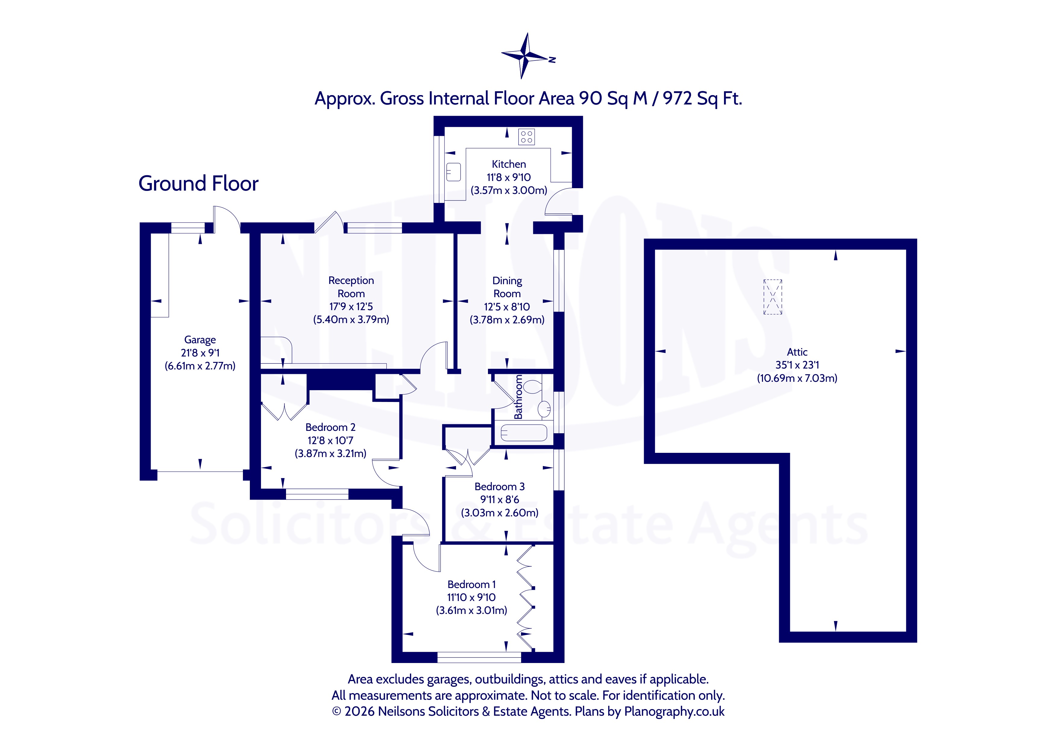 19, Swanston Place, Edinburgh floorplan