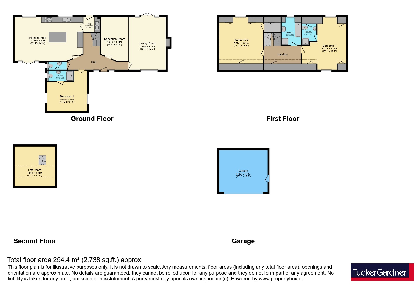 2 Glenville Place,, Cottenham Road, Cambridge floorplan