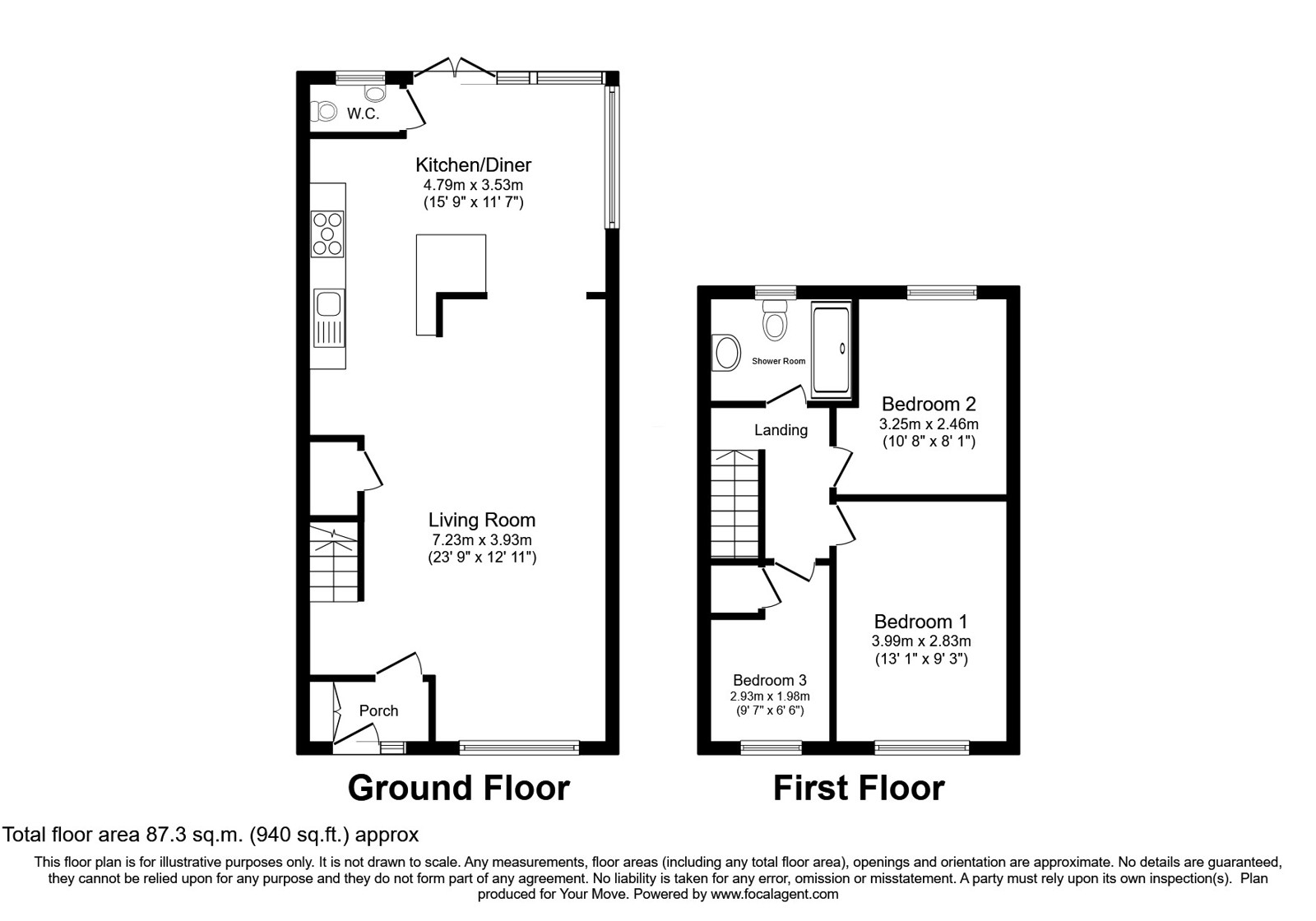 26, Codicote Row, Hertfordshire floorplan