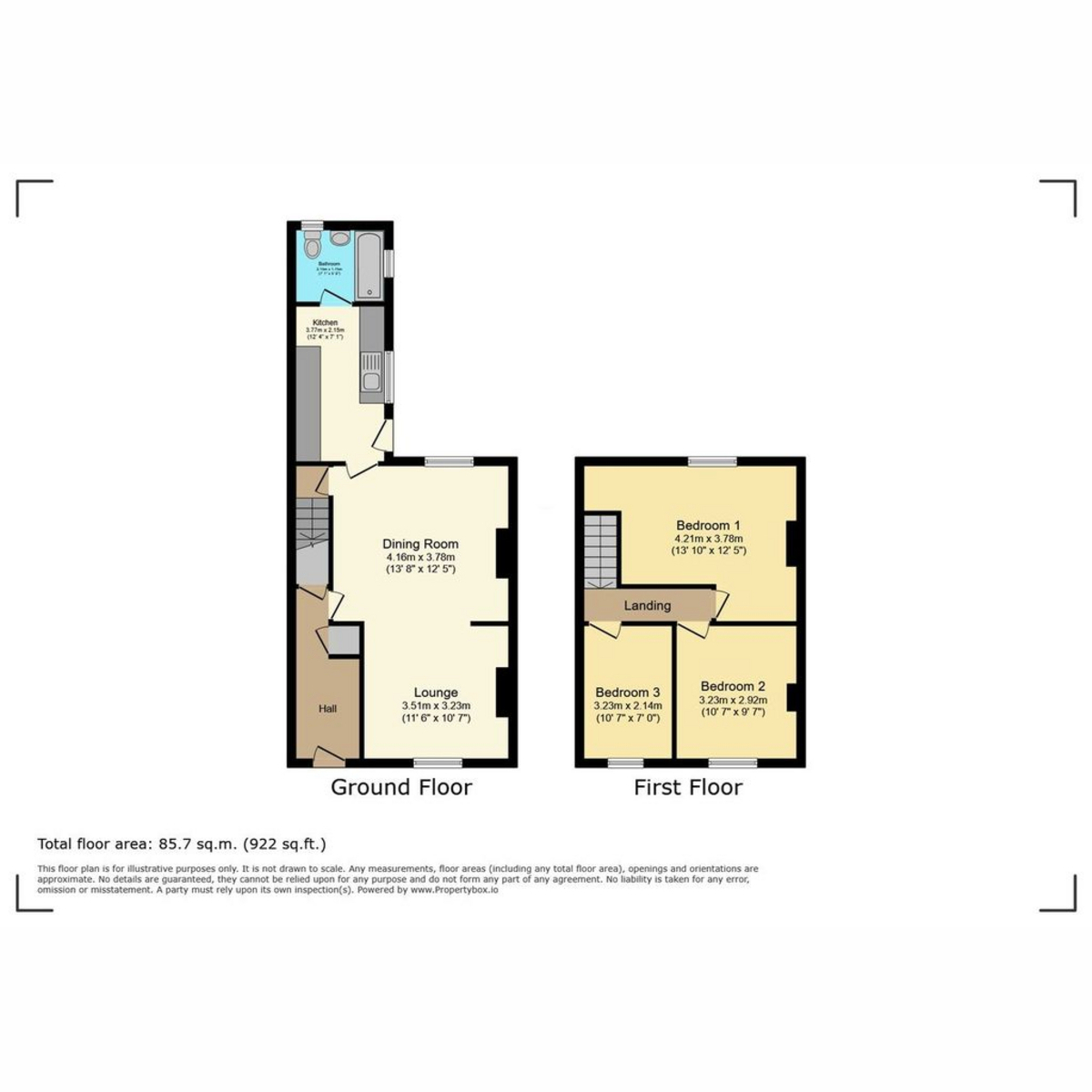142, West Street, Mansfield floorplan