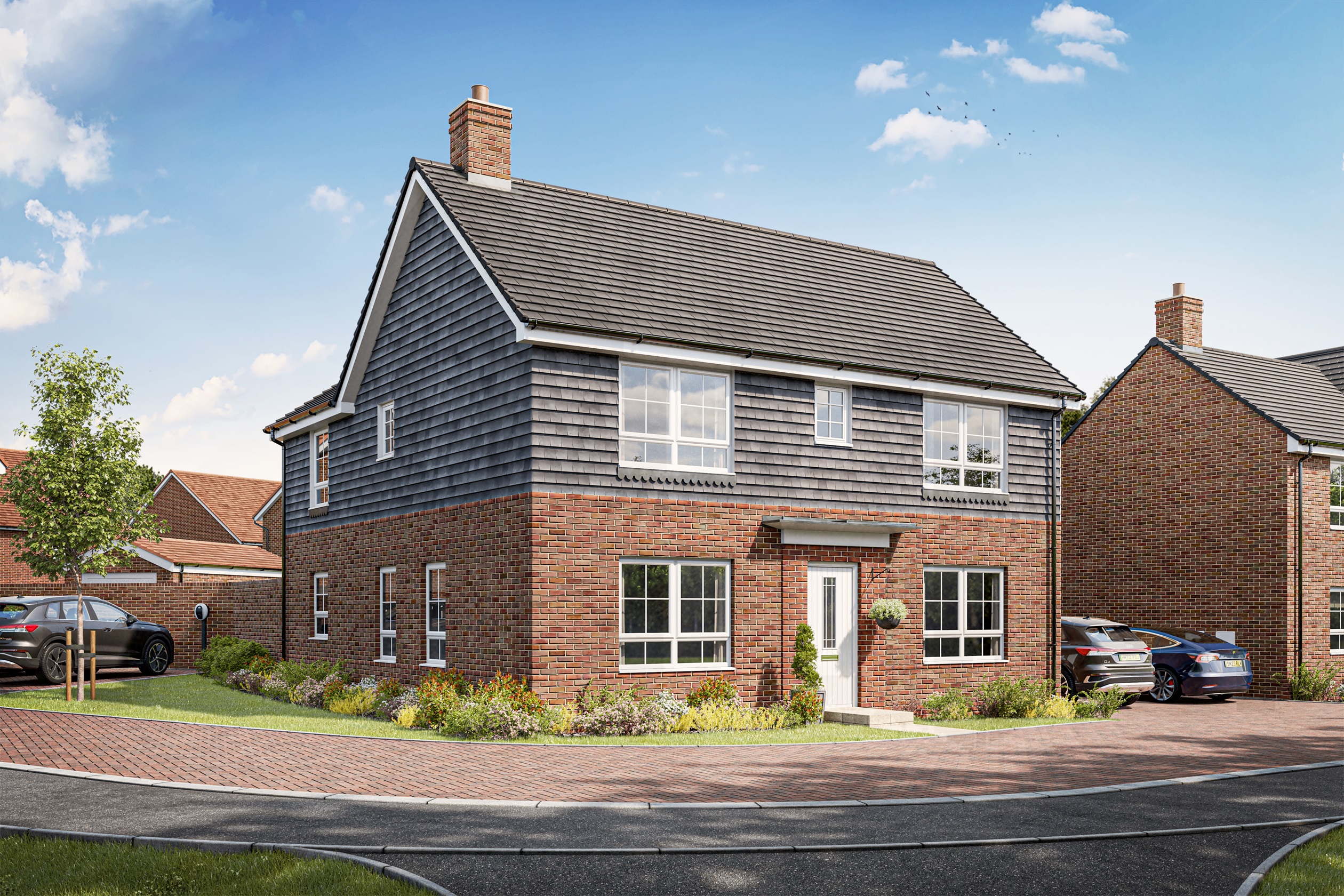 External CGI Of The Lavenham House Type