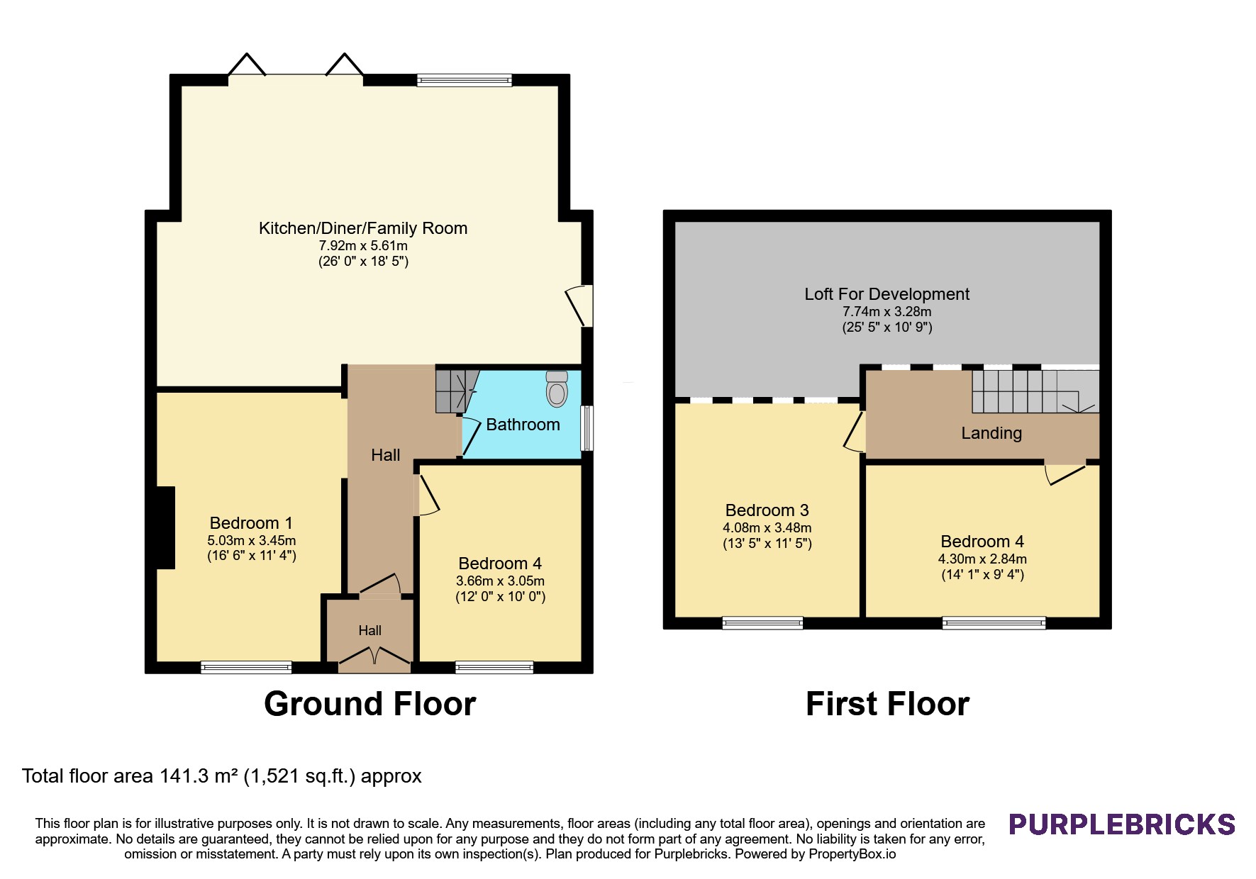 21, Ashcott Drive, Burnham-on-Sea floorplan