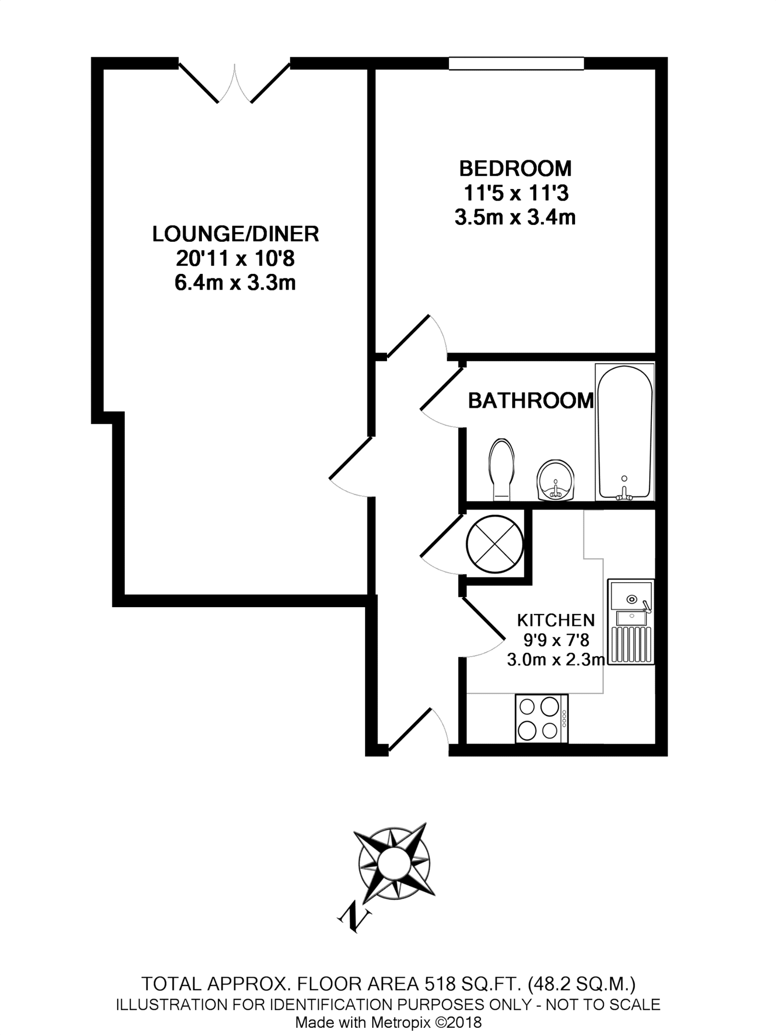 1 Bedrooms Flat for sale in Gale Lane, York YO24