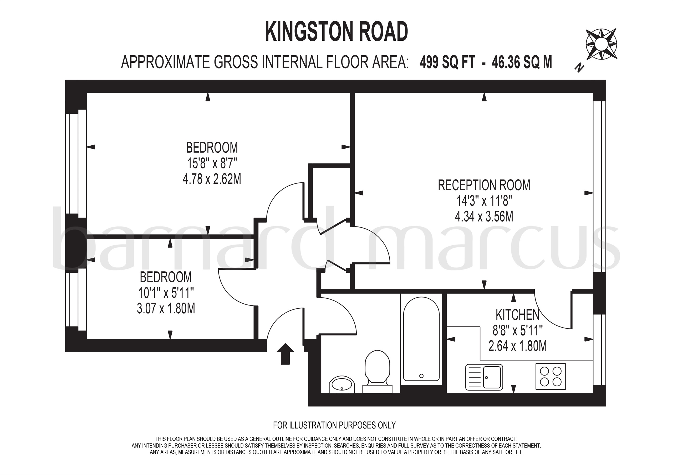 362b, Kingston Road, Epsom floorplan