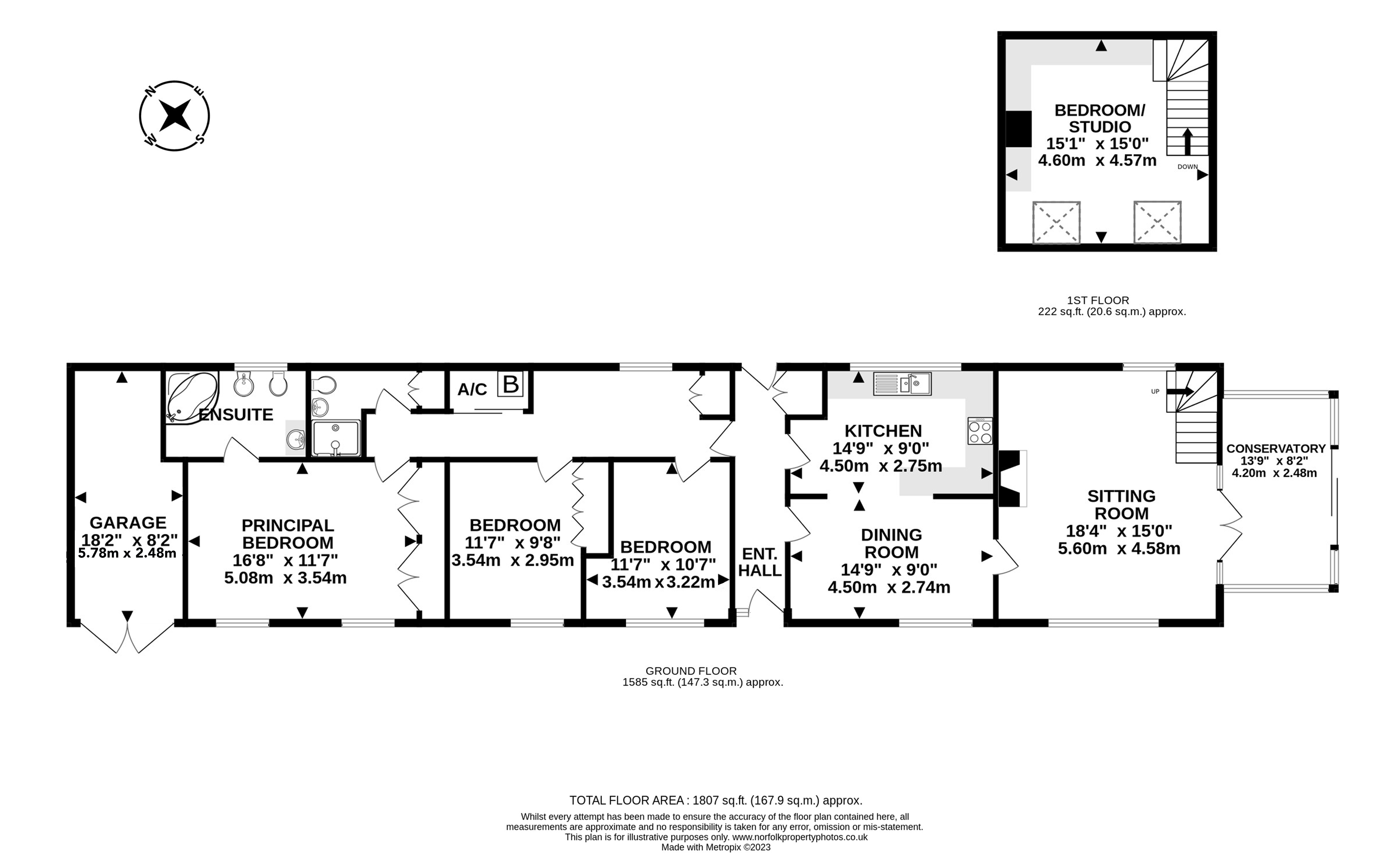 Bure Bank, 2, The Street, Norwich floorplan