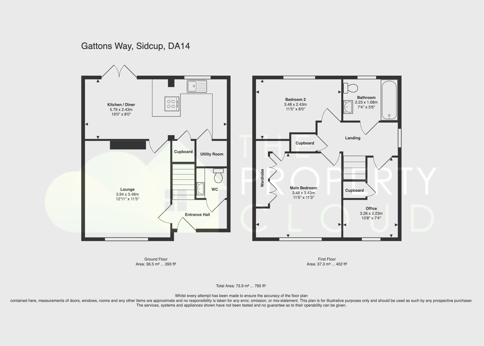 Sidcup, Kent floorplan