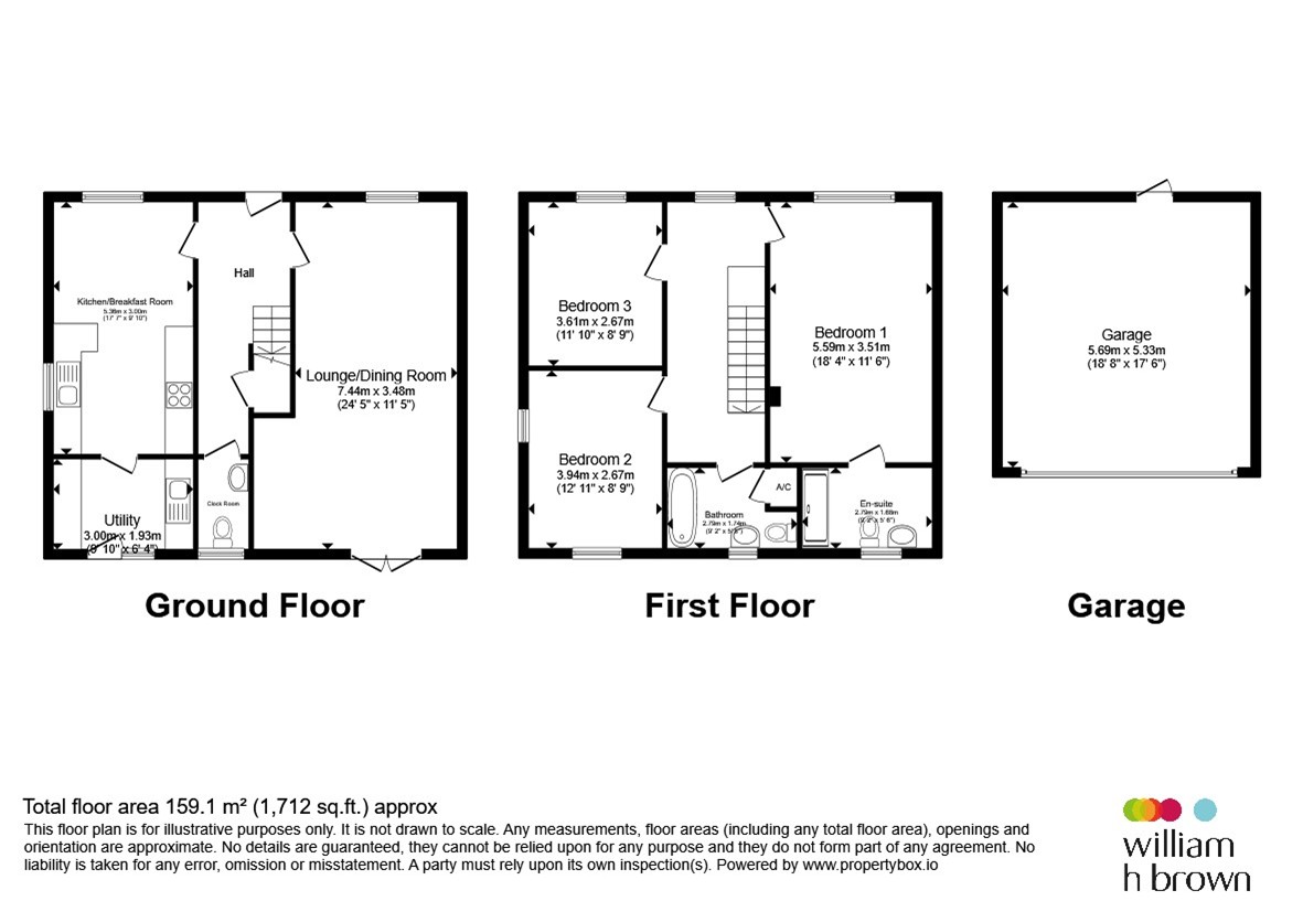 28, Collins Lane, King's Lynn floorplan