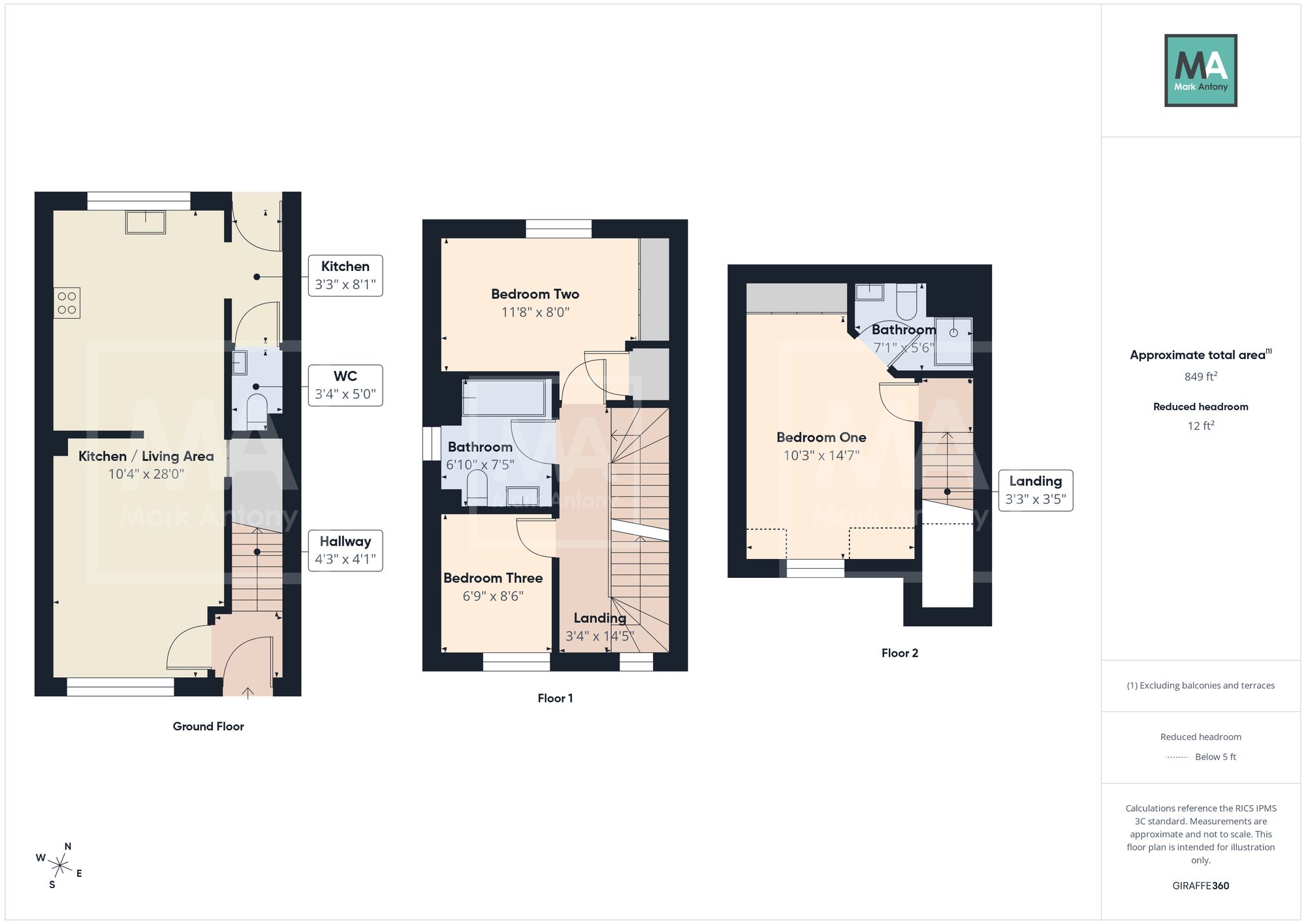 3 Hydra Close, Warrington floorplan
