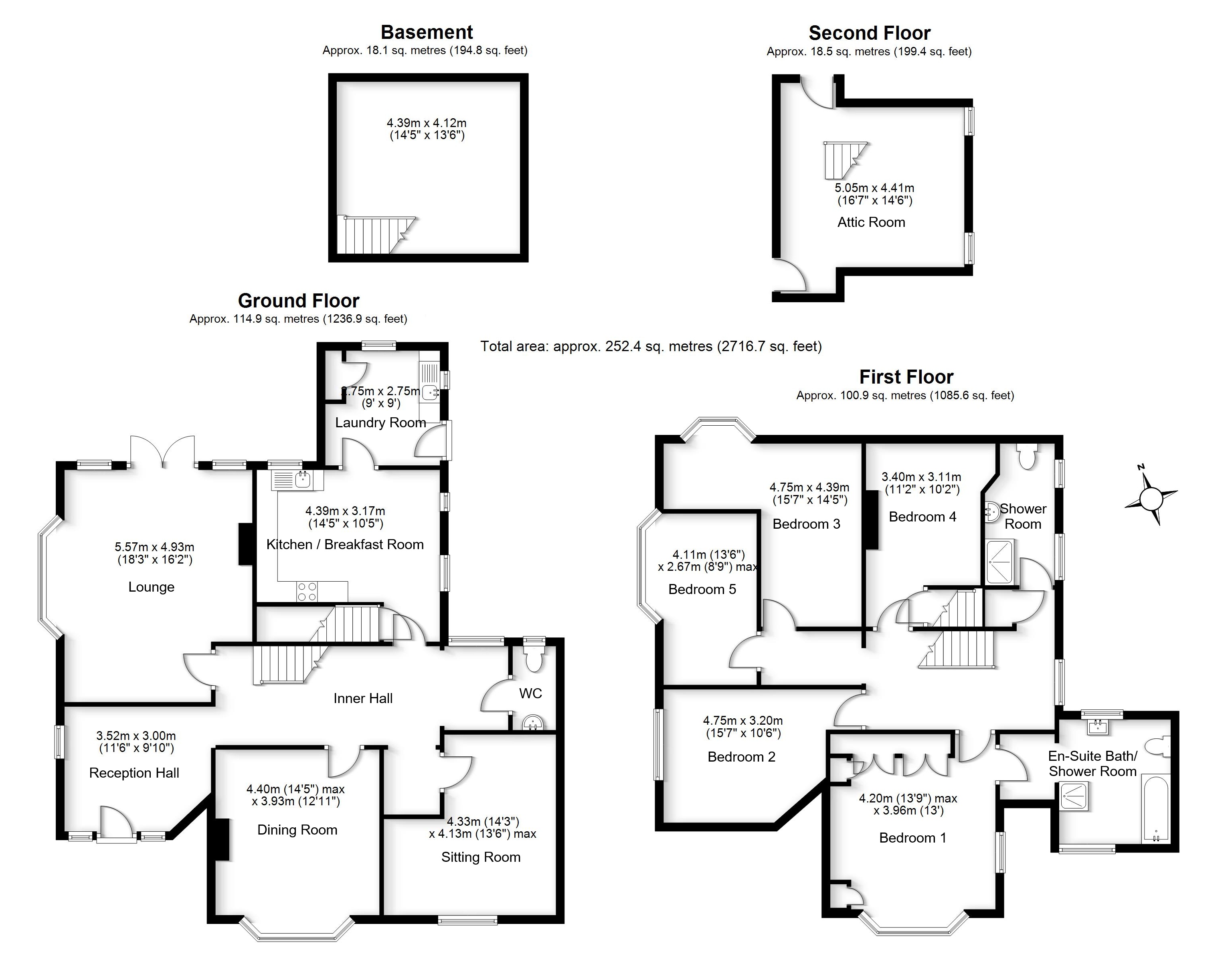 11, Swangleys Lane, Hertfordshire floorplan