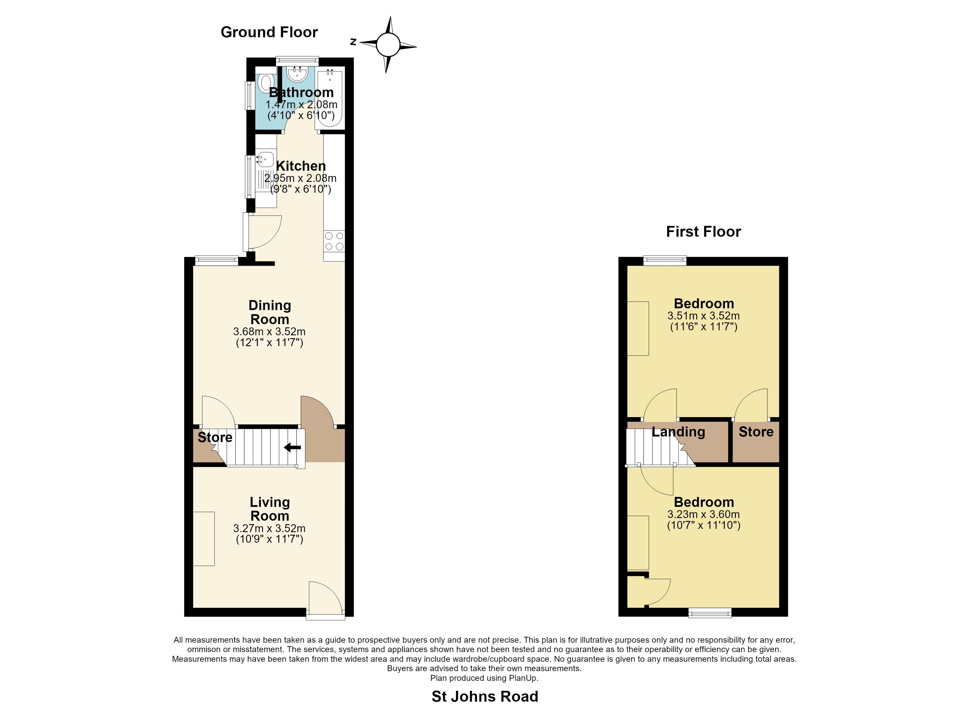 29, St. Johns Road, Southend-on-Sea floorplan