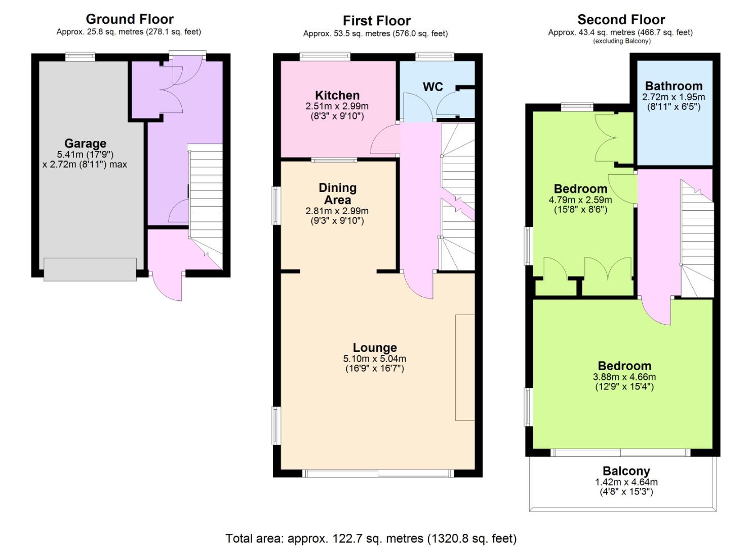 4 Lakeside, Brighton Road, Lancing floorplan