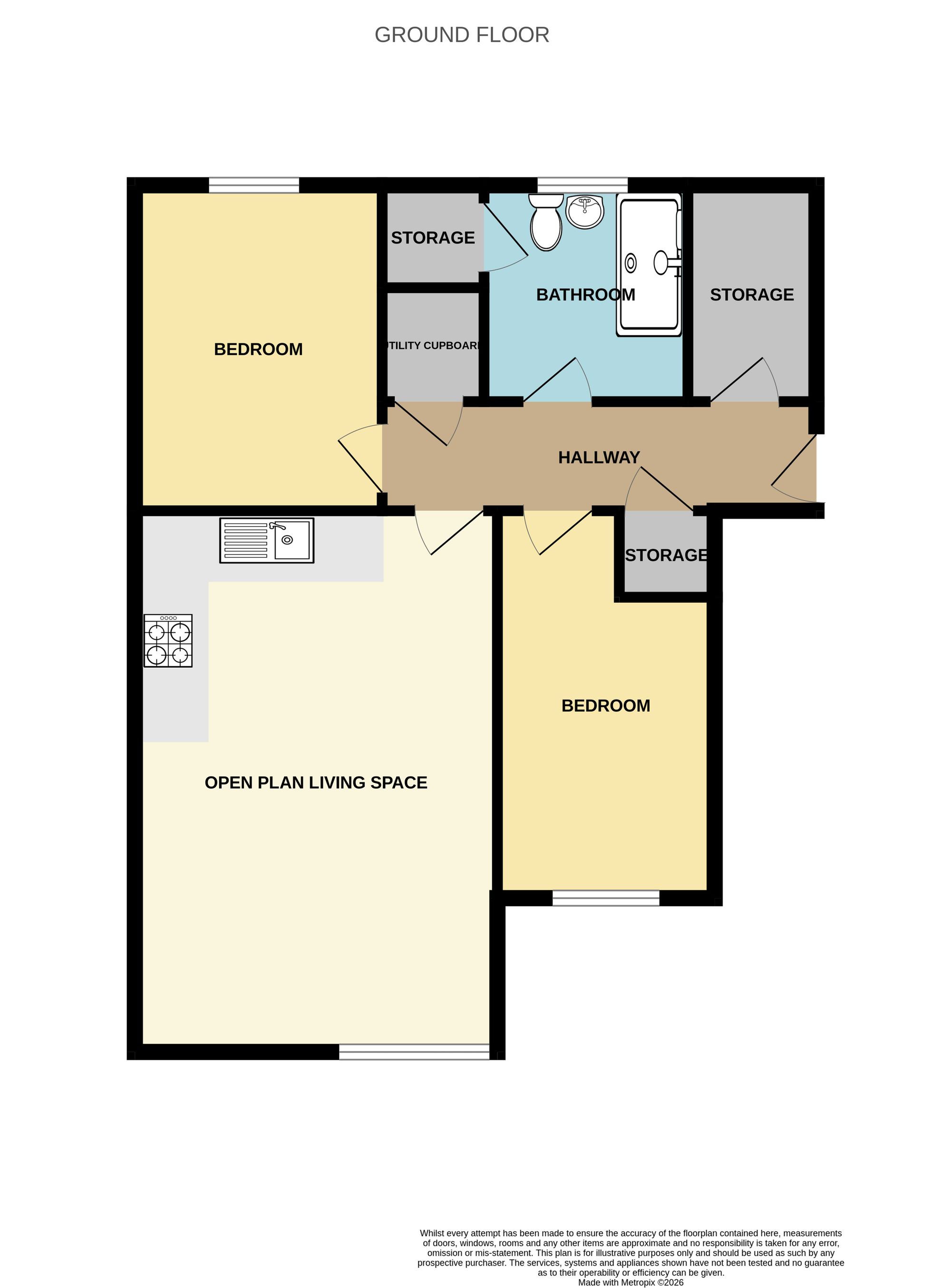 16 Delbury Court Deercote, Telford floorplan