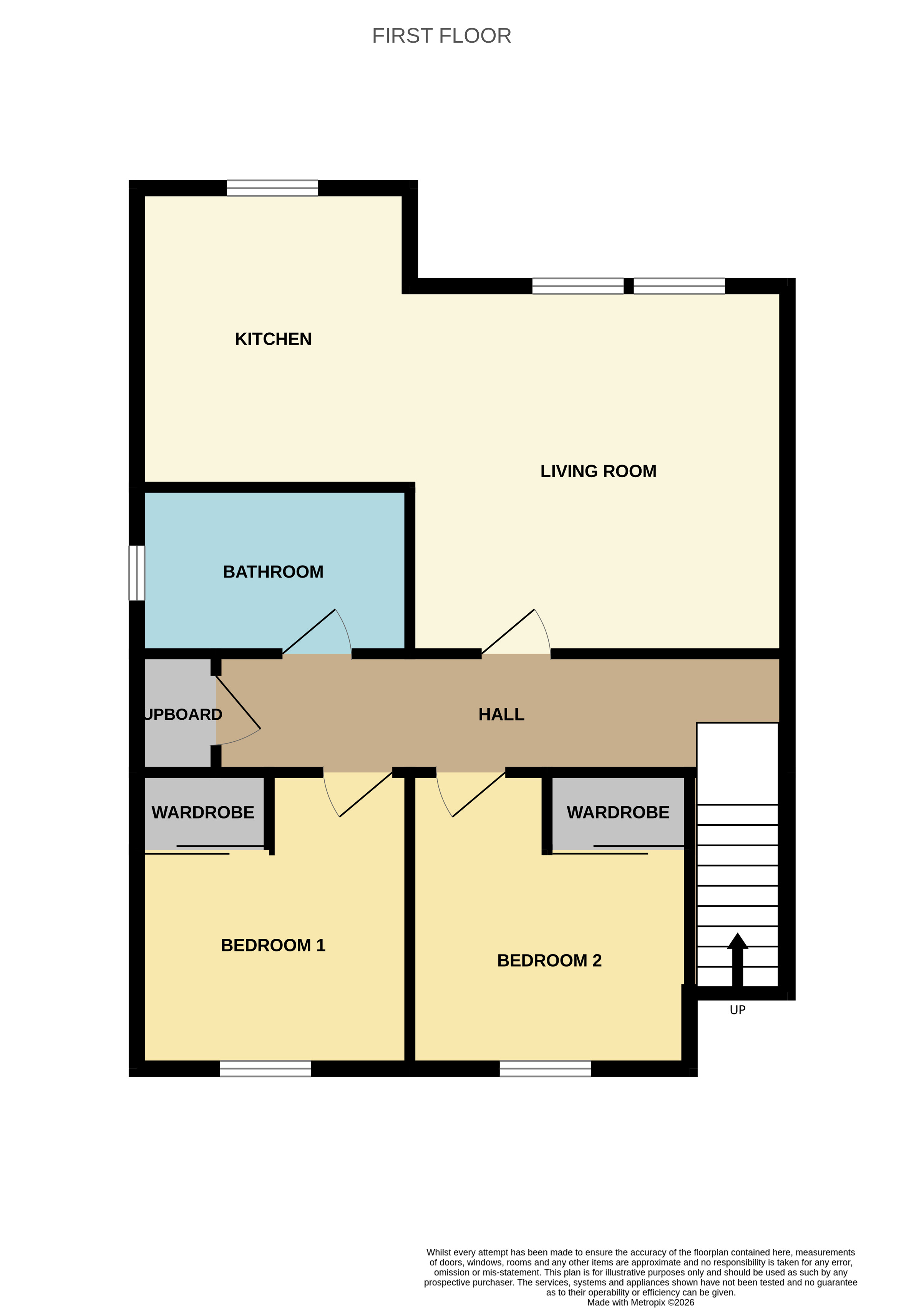 32, Mill Lane, Buckie floorplan