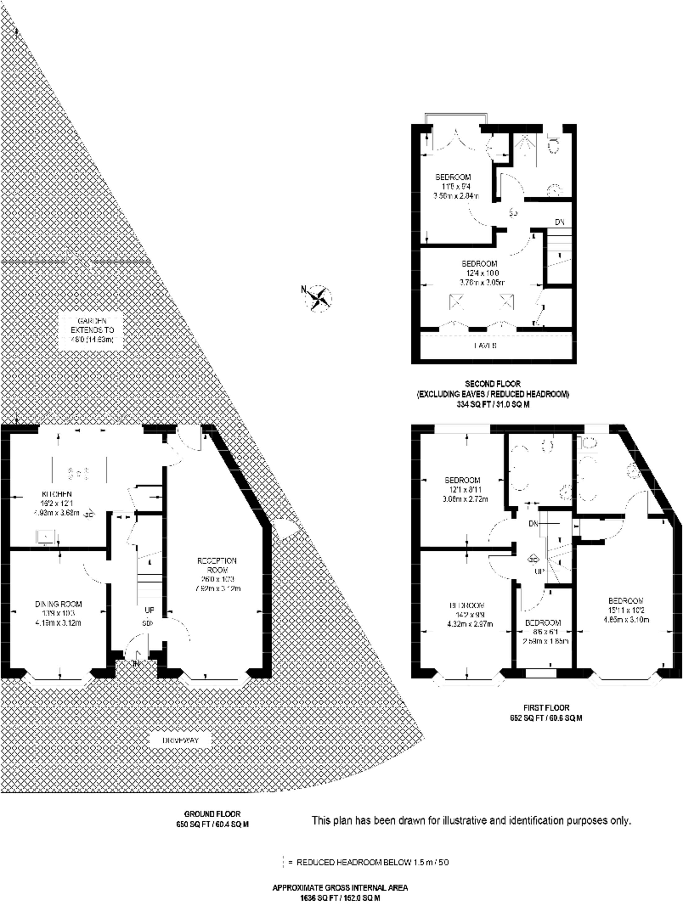 Groveland Way, New Malden floorplan