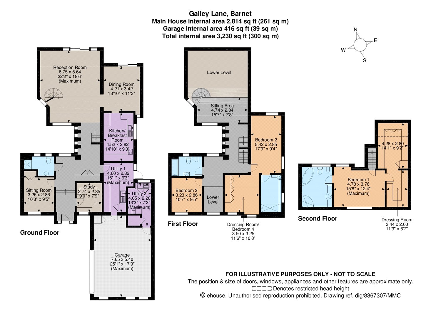 3 Bedrooms Detached house for sale in Galley Lane, Arkley, Hertfordshire EN5