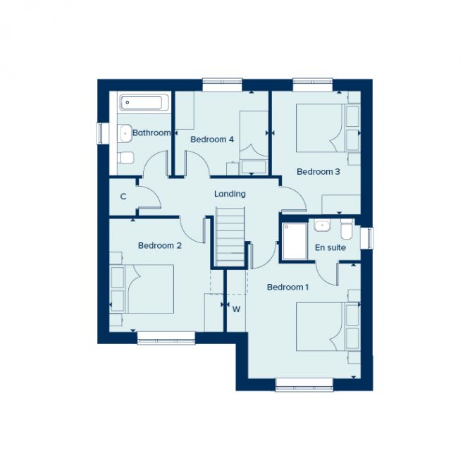 "The Dartford" at Long Lane, Kegworth, Derby DE74, 4 bedroom property for sale 61522774