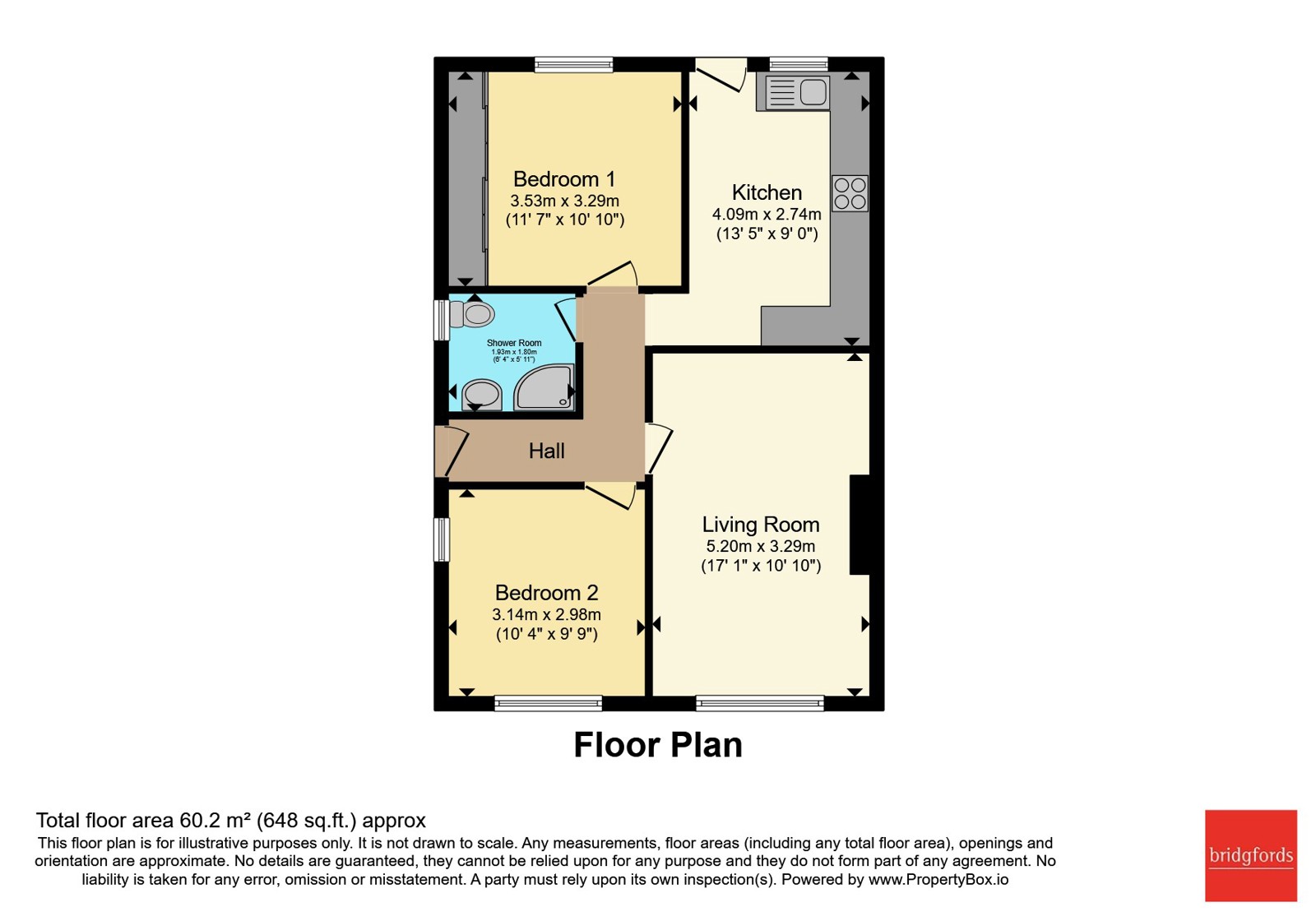 13, Rydal Close, Denton floorplan