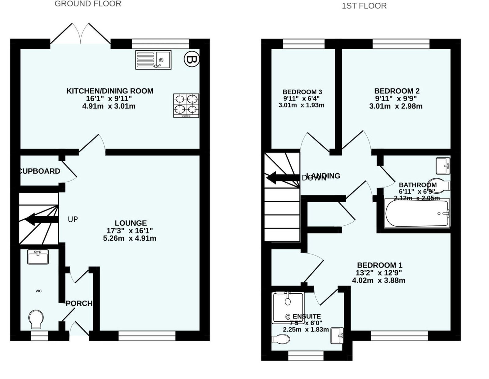 2A, Great Tree View, Paignton floorplan