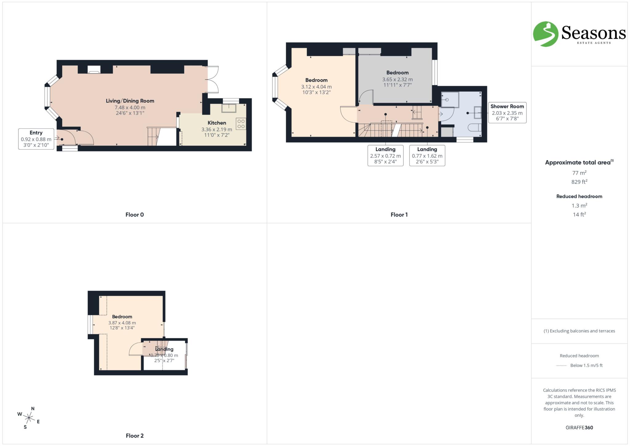 Lanscove, The Coombes, Looe floorplan