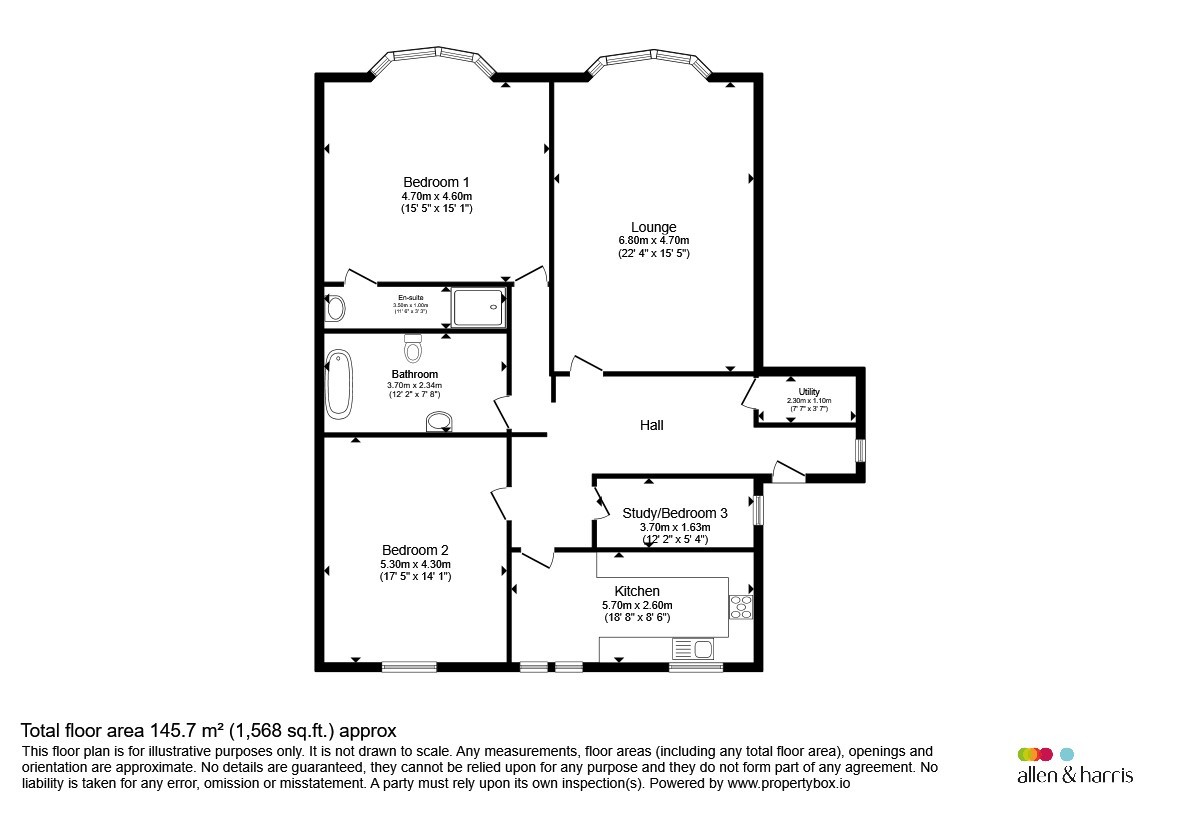 120a, Pembroke Road, Bristol floorplan