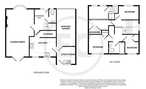 4 Bedrooms Detached house for sale in Betjeman Close, Rayleigh, Essex SS6