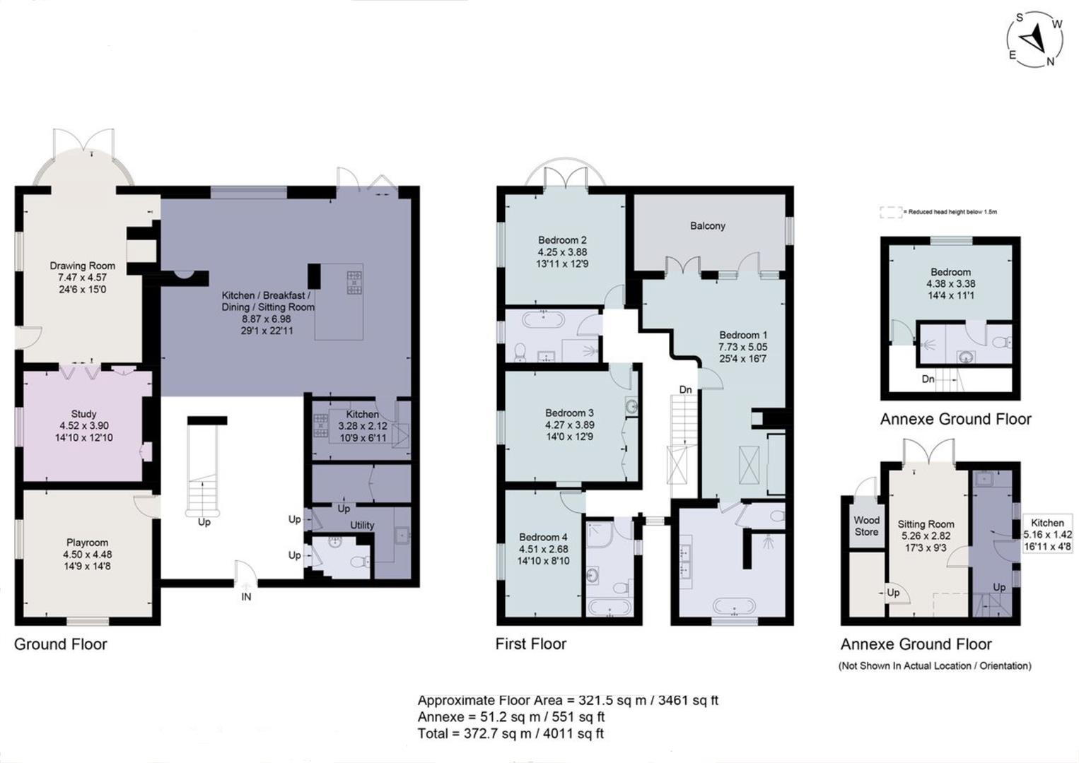 The Rookery, Chesterton, nr Bicester floorplan