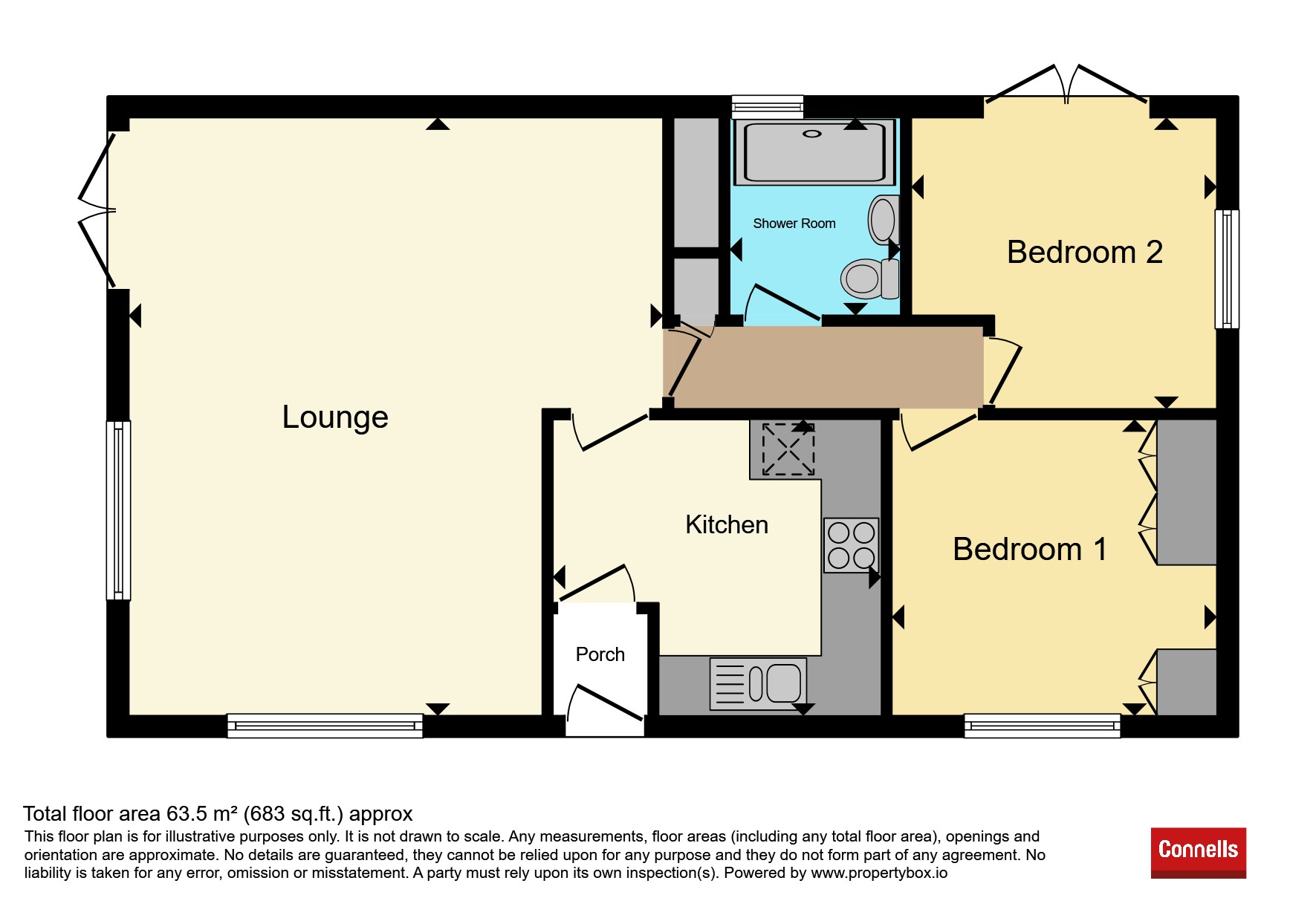 4, Hordern Lodge, Ball Lane, Wolverhampton floorplan