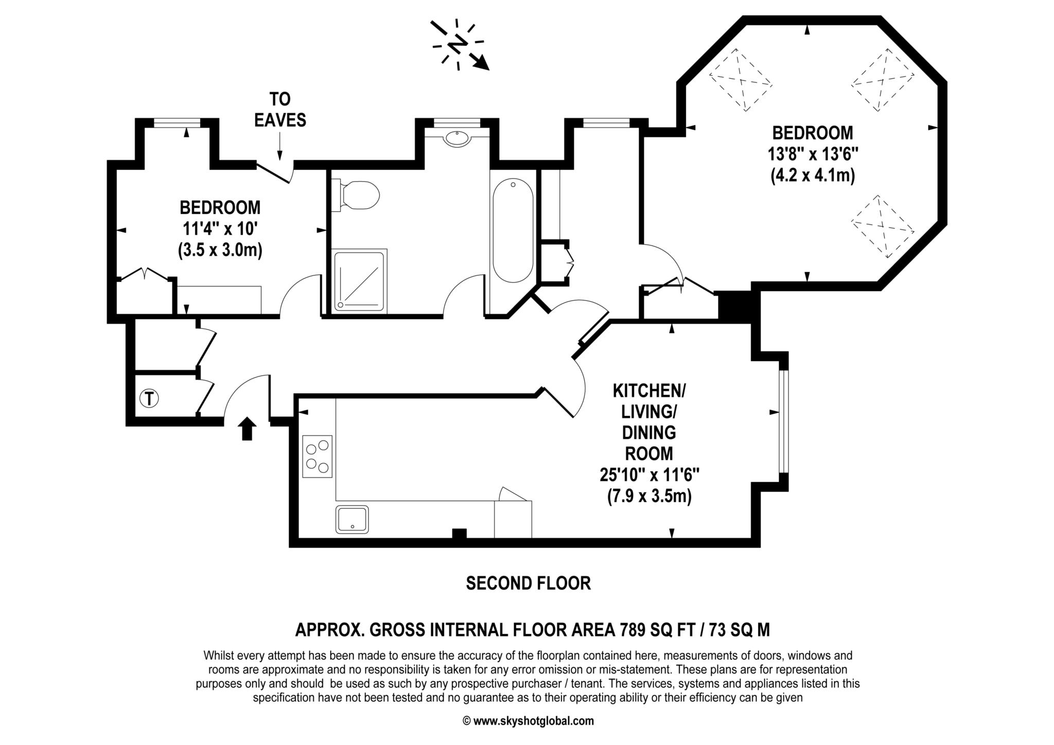 25 The Ambassador, London Road, Ascot floorplan