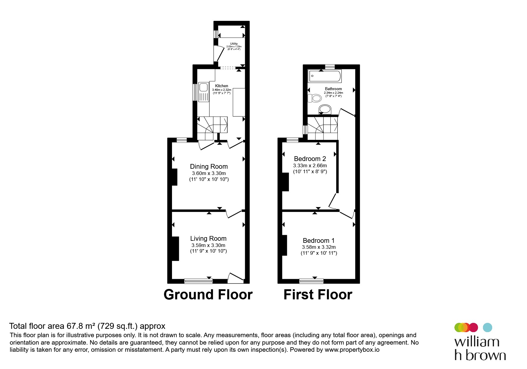 20, Princess Street, HARWICH floorplan