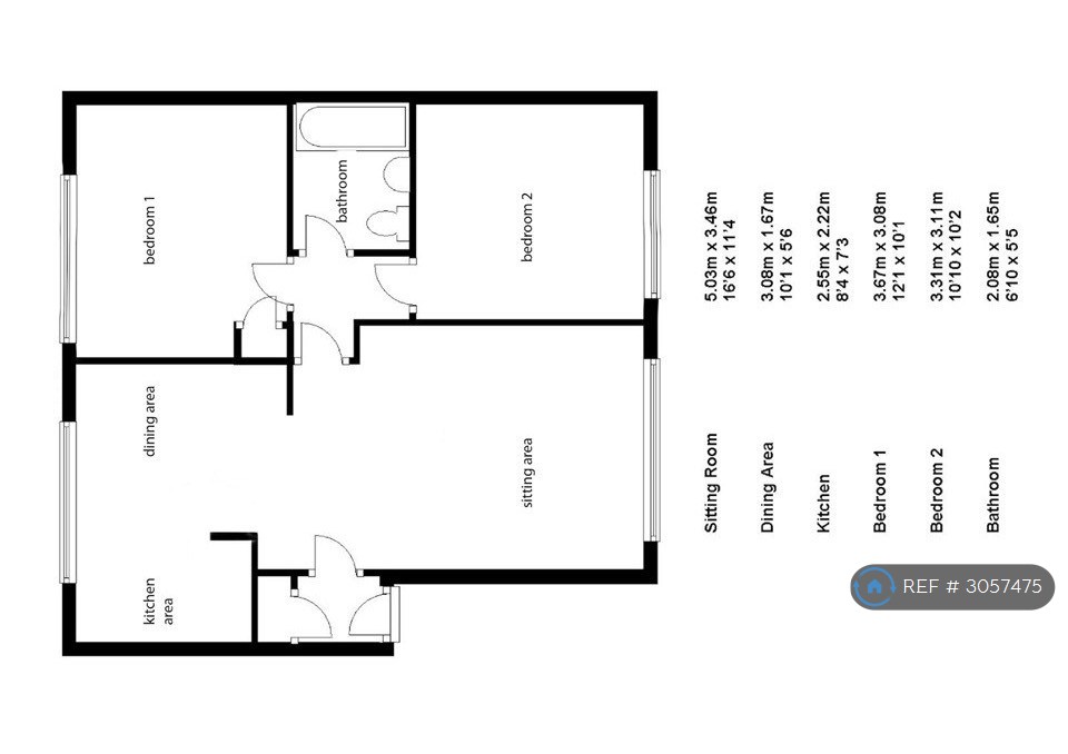 Cambanks, Cambridge floorplan