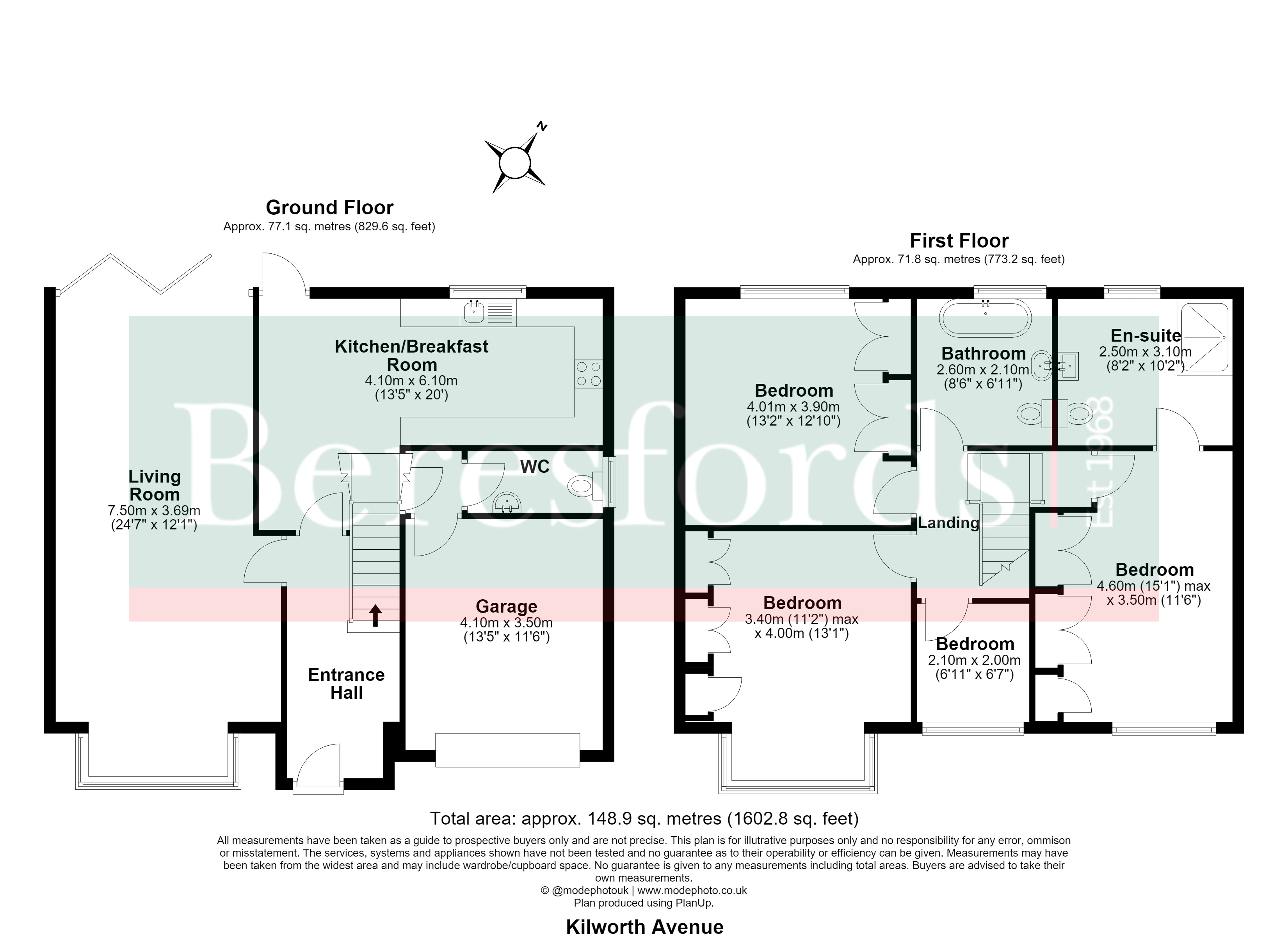 74, Kilworth Avenue, Brentwood floorplan