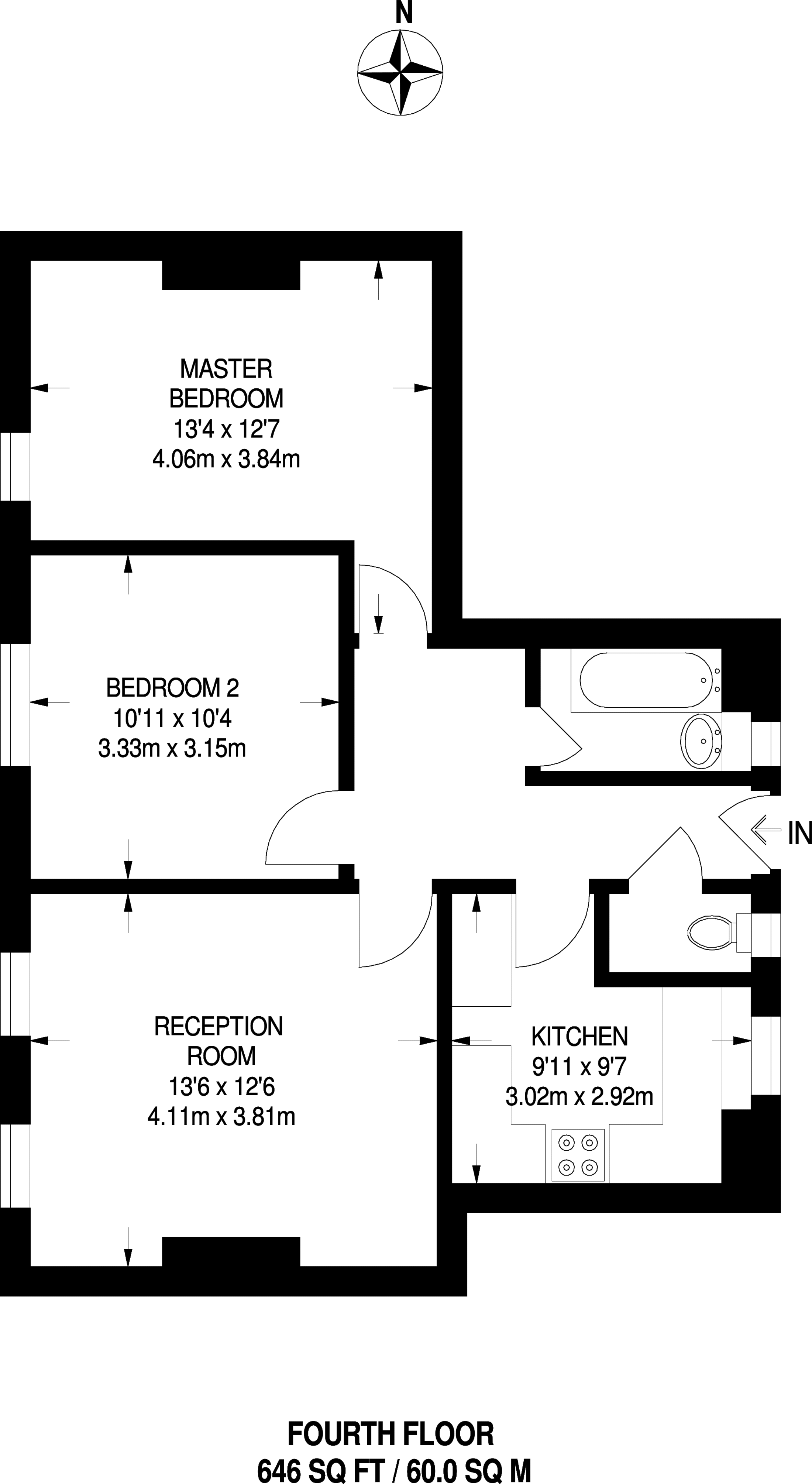 Floorplan - Representation Of Current Layout, Internal Floor Area Approx.