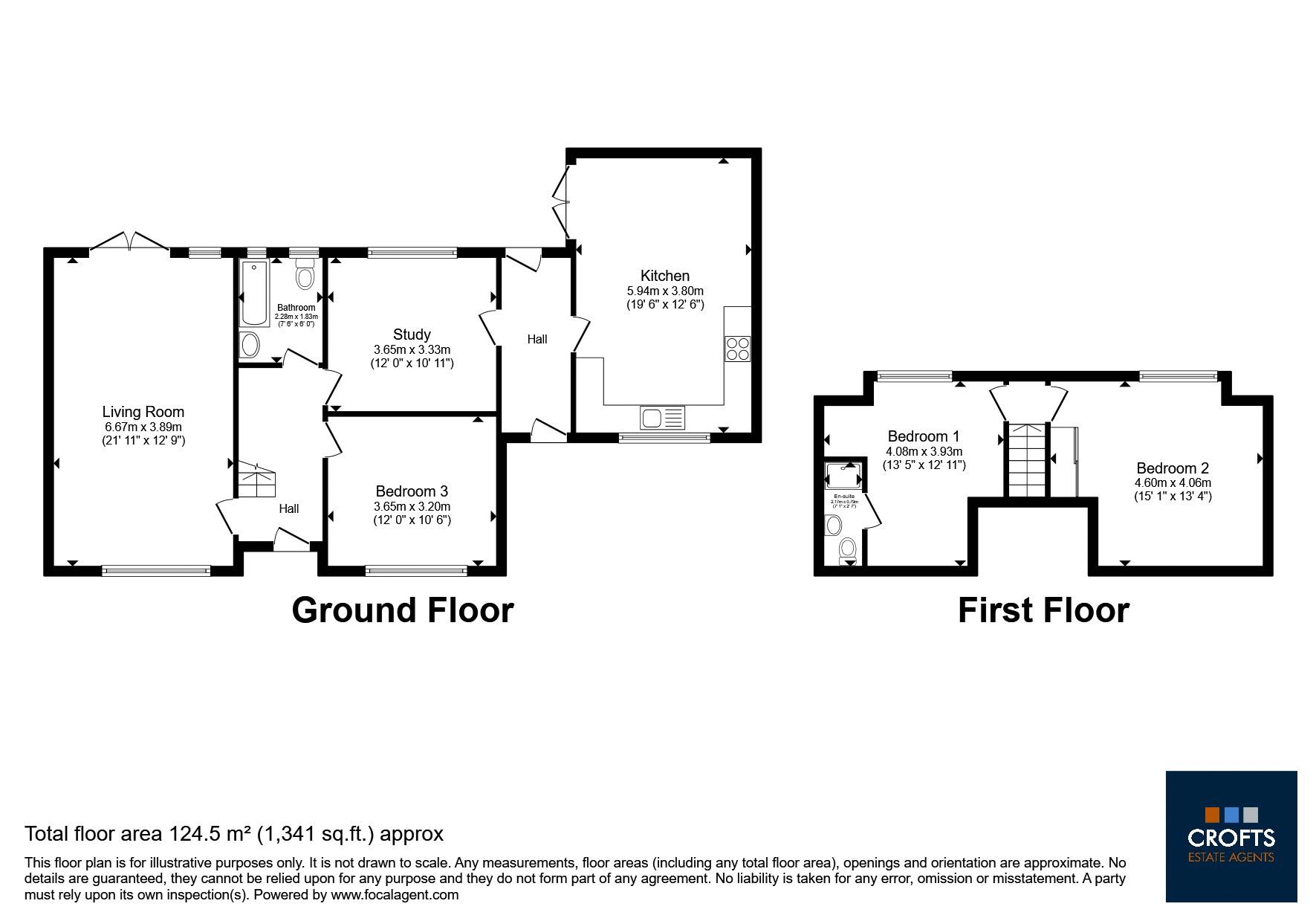 2a, Trinity Lane, Louth floorplan