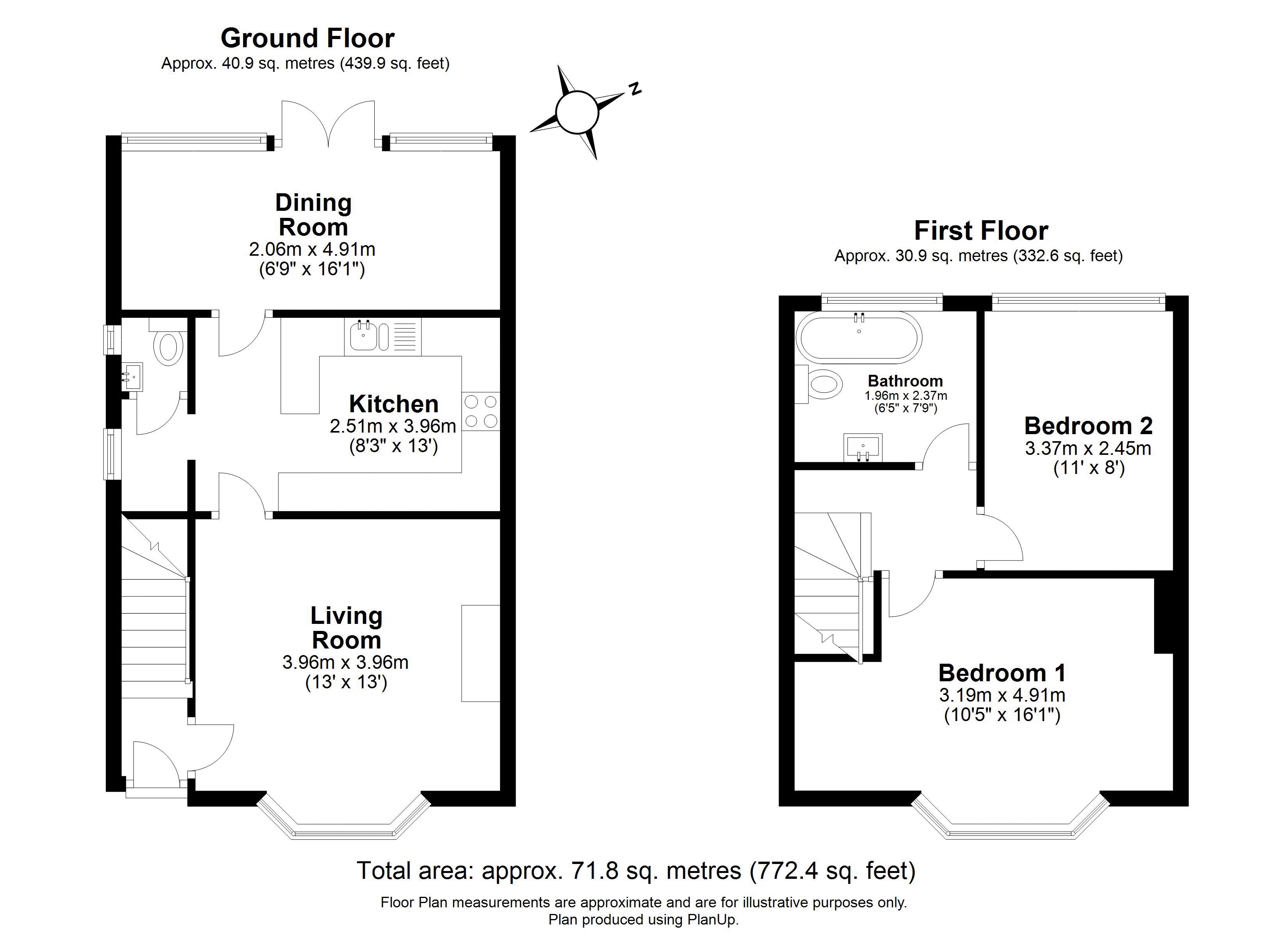 Bailey Road, Cowley, Oxford OX4, 2 bedroom semidetached house for sale