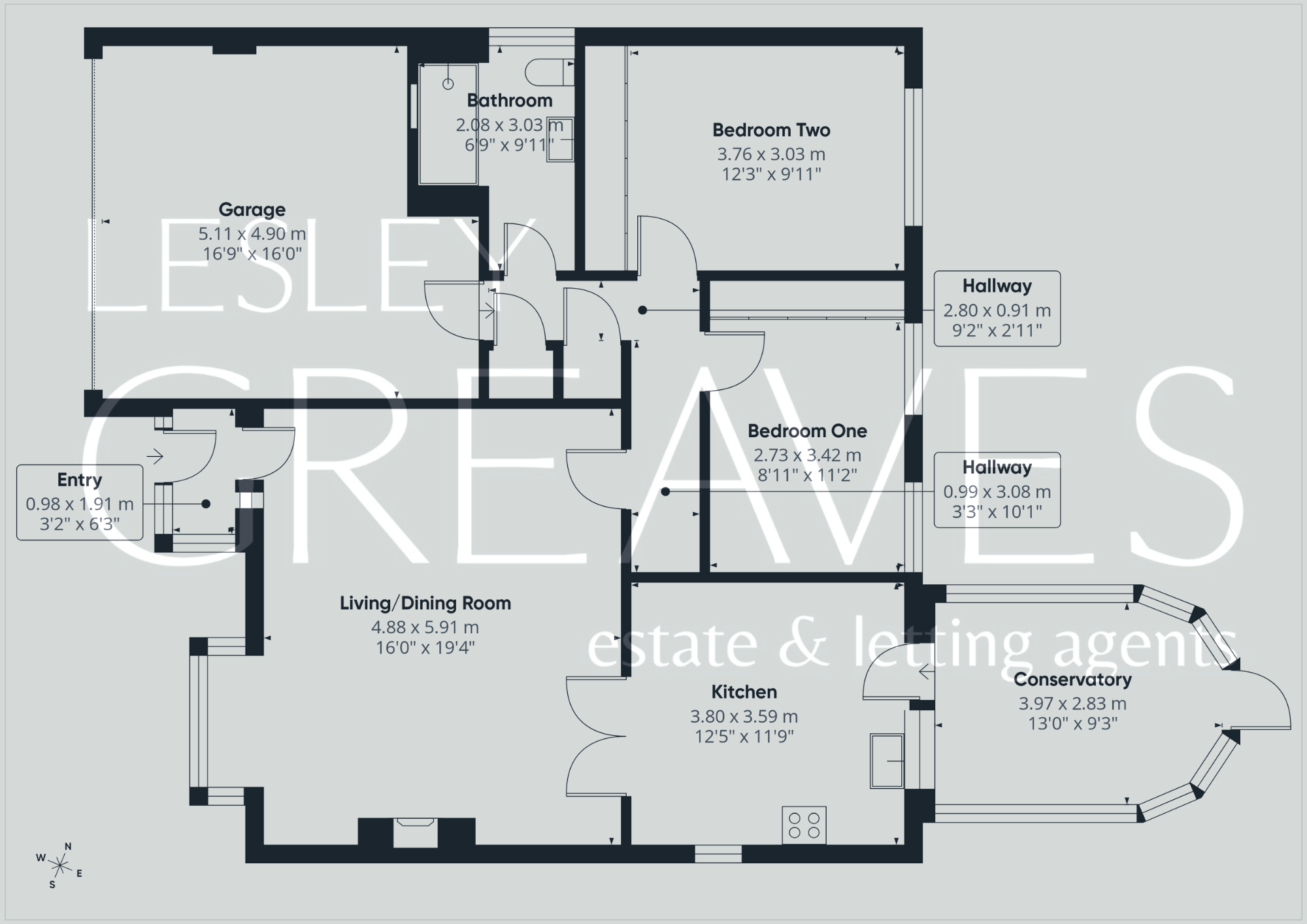 53, Beaumaris Drive, Nottingham floorplan