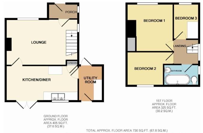 14, Westbury Crescent, Weston-super-Mare floorplan