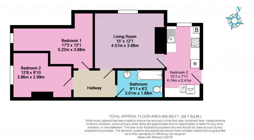 2 Bedrooms Flat to rent in Church Road, St. Marks, Cheltenham GL51