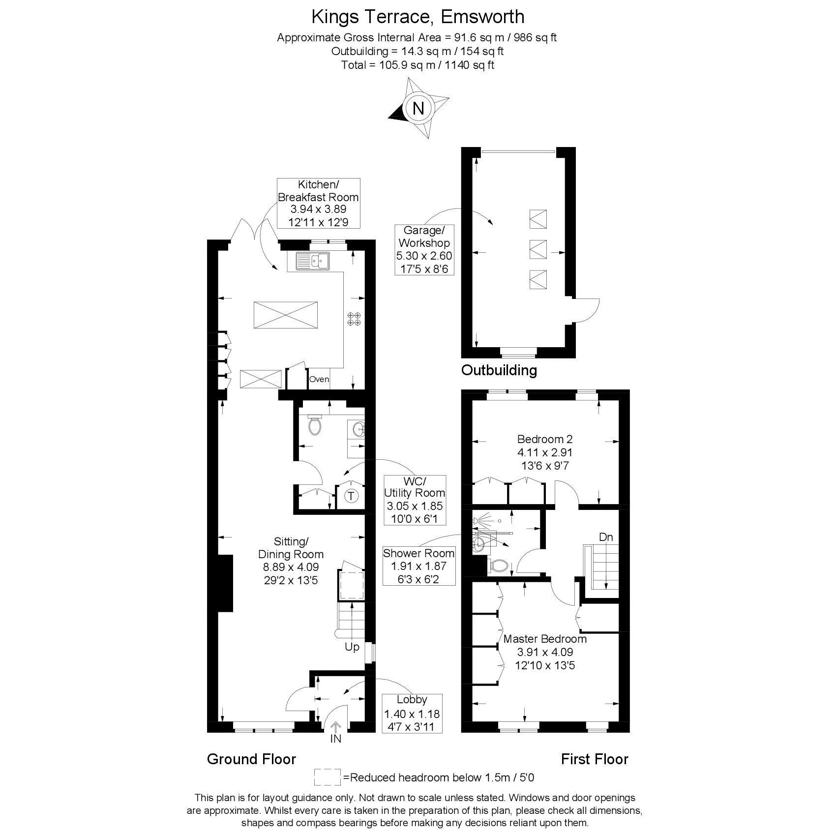 5, Kings Terrace, Emsworth floorplan