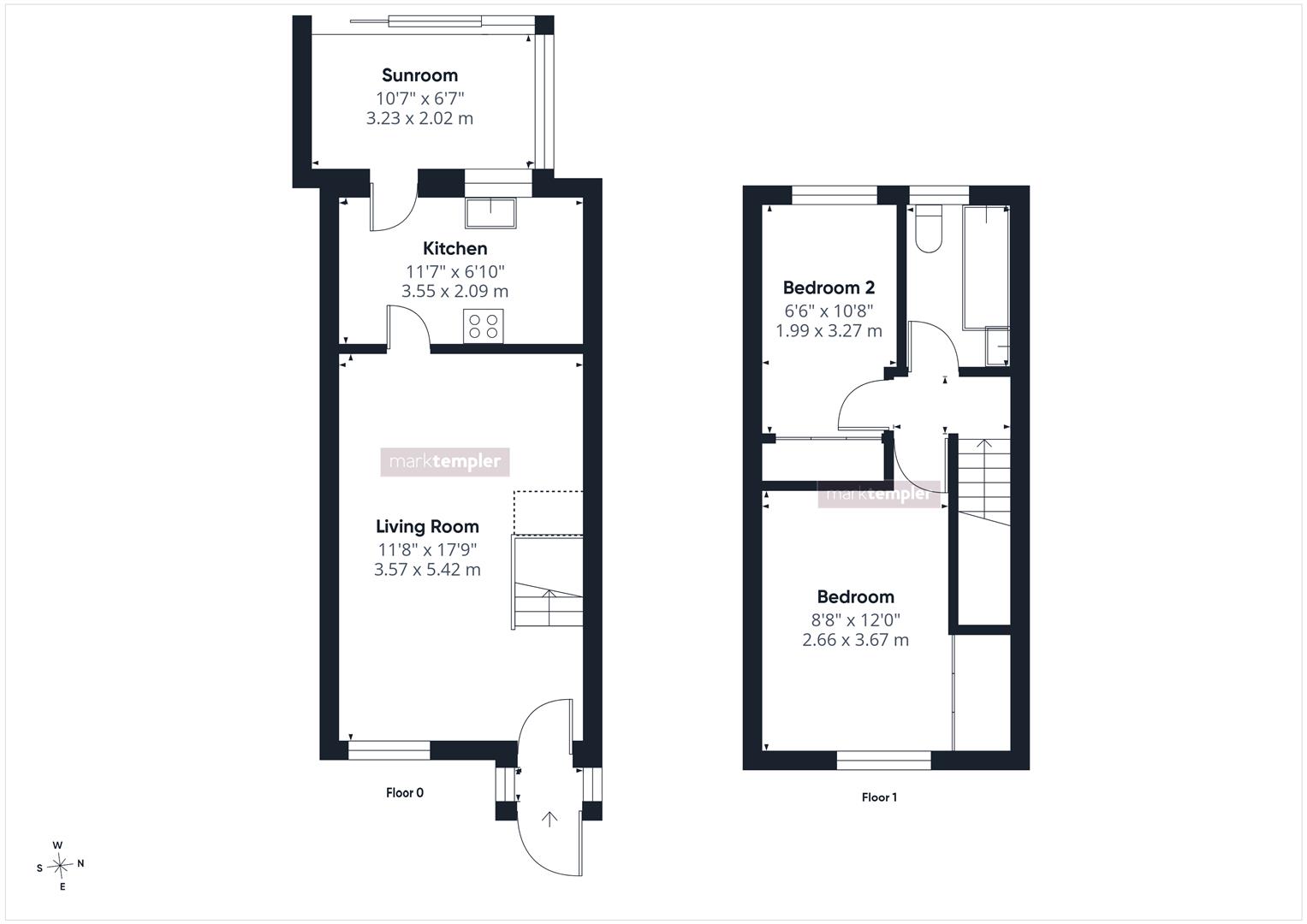 34, Hayward Close, Clevedon floorplan