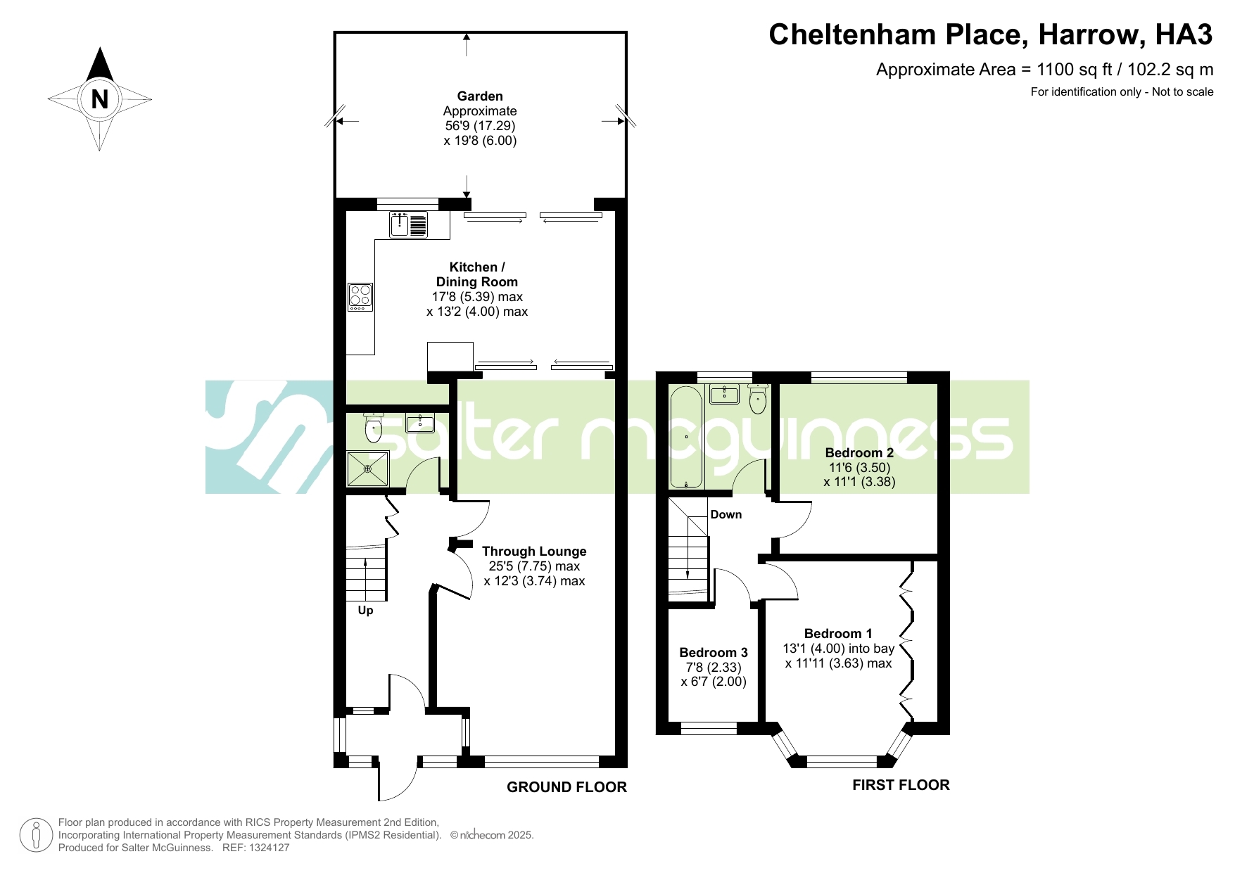 16, Cheltenham Place, Kenton floorplan