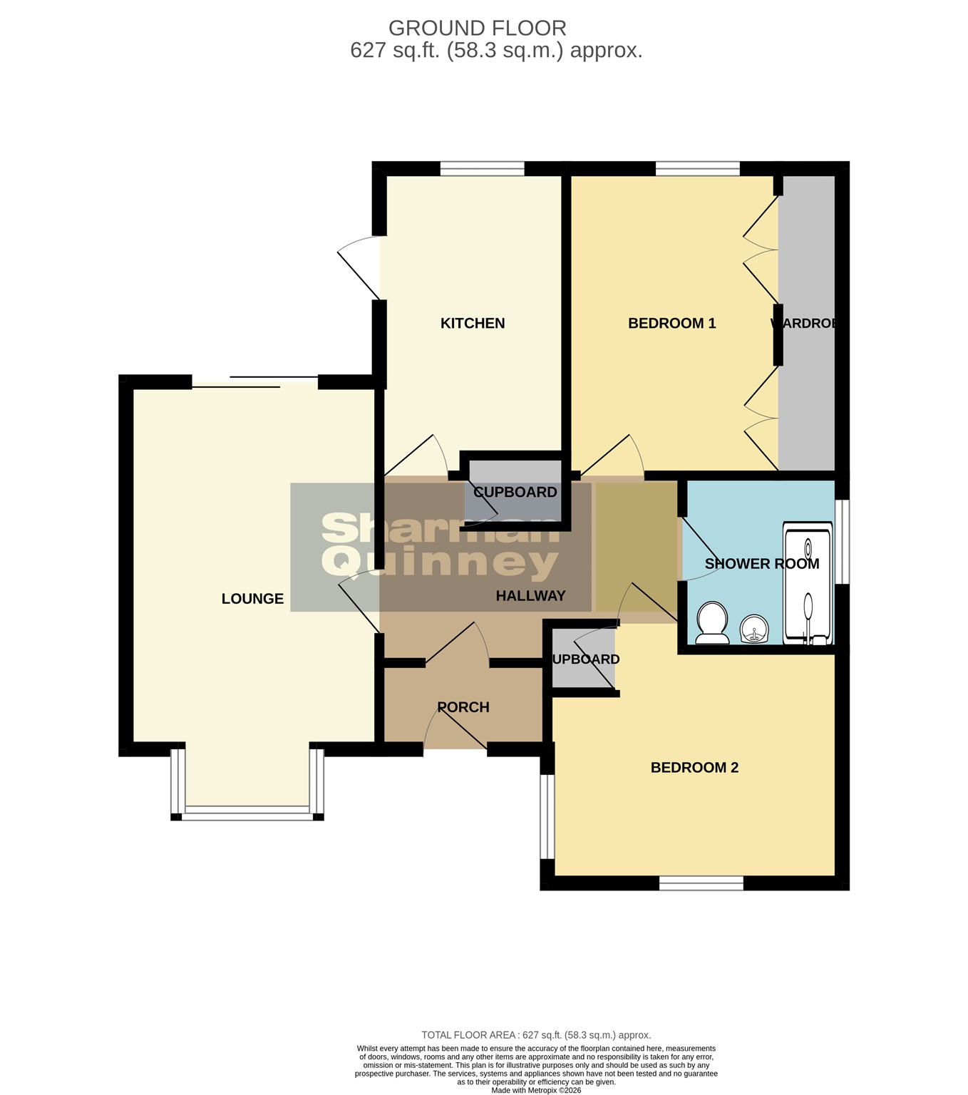 56, Cawood Close, March floorplan