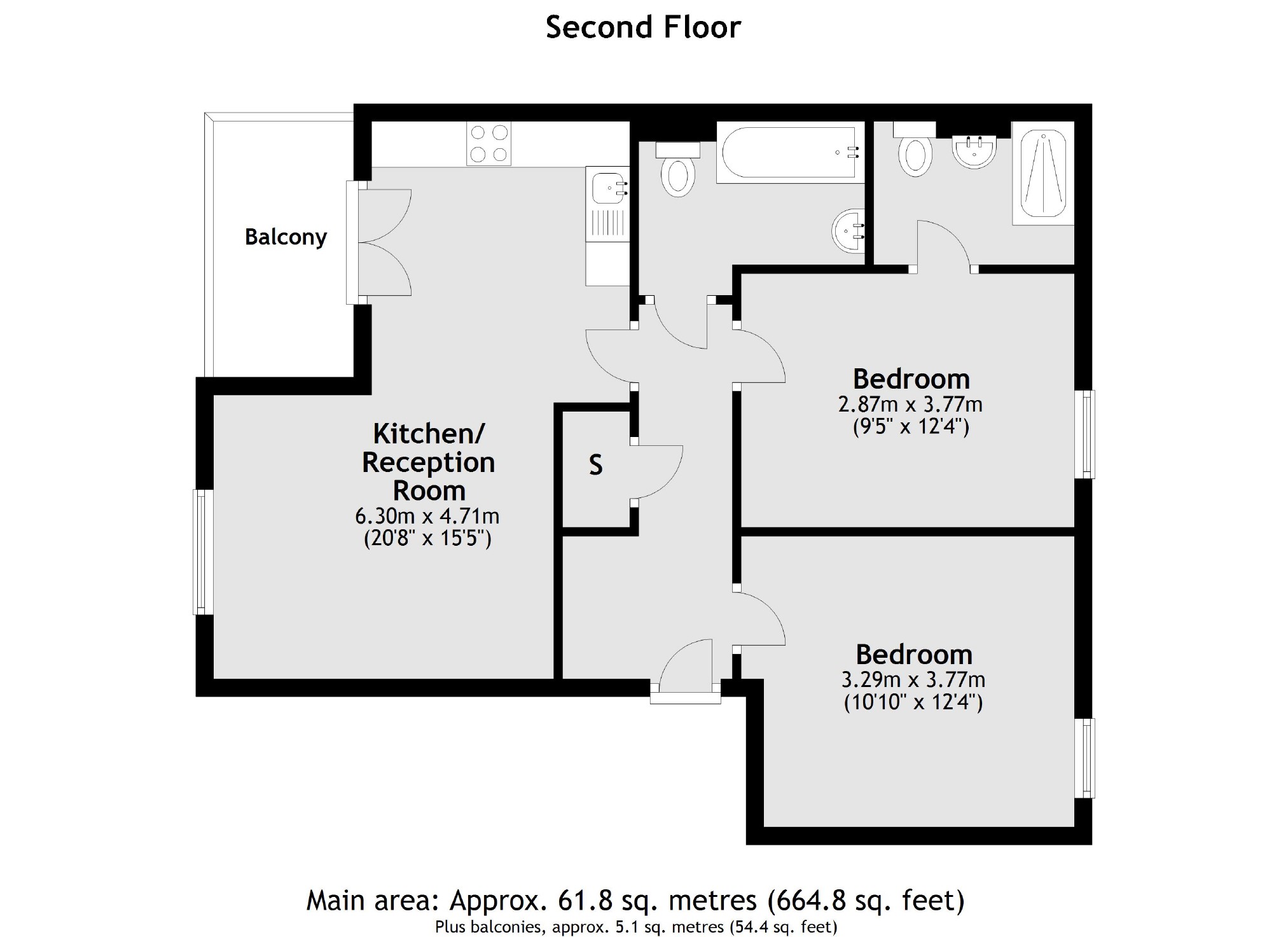 Ordnance Dock Place, Southall floorplan