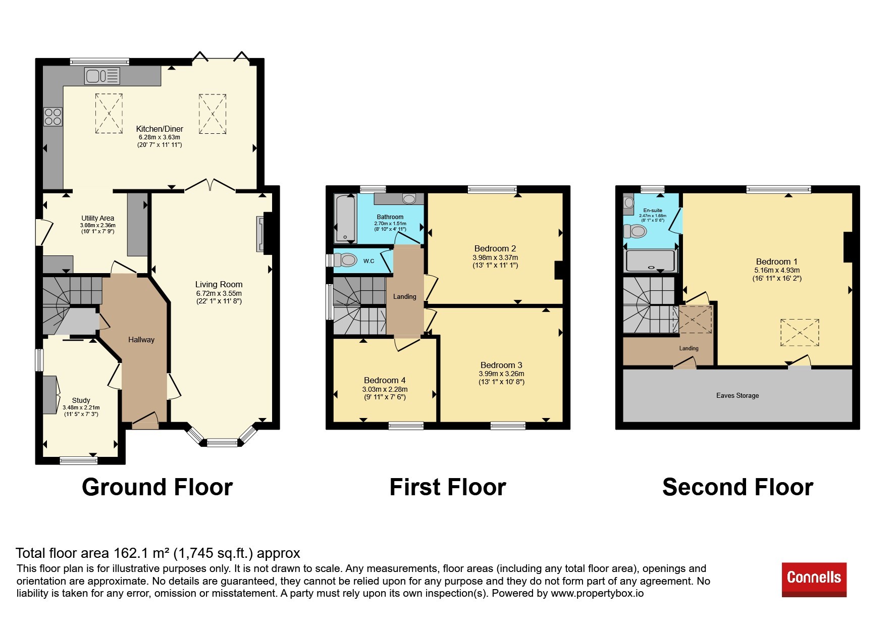 16, Hunters Chase, Godstone floorplan