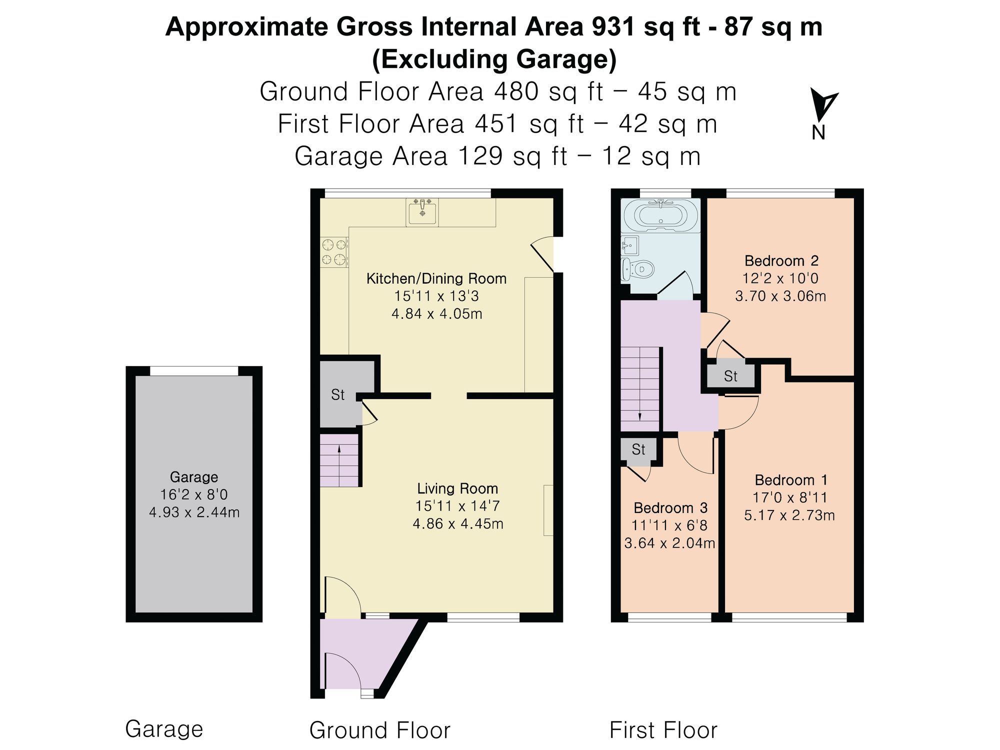 49 Diamond Close, Ipswich floorplan