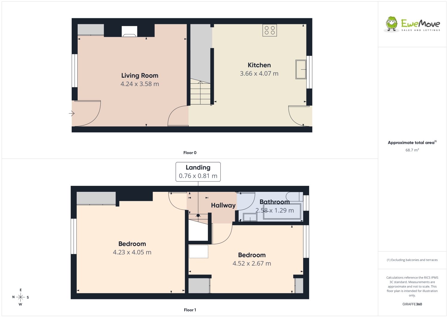 10, LONG ROW, STALYBRIDGE floorplan