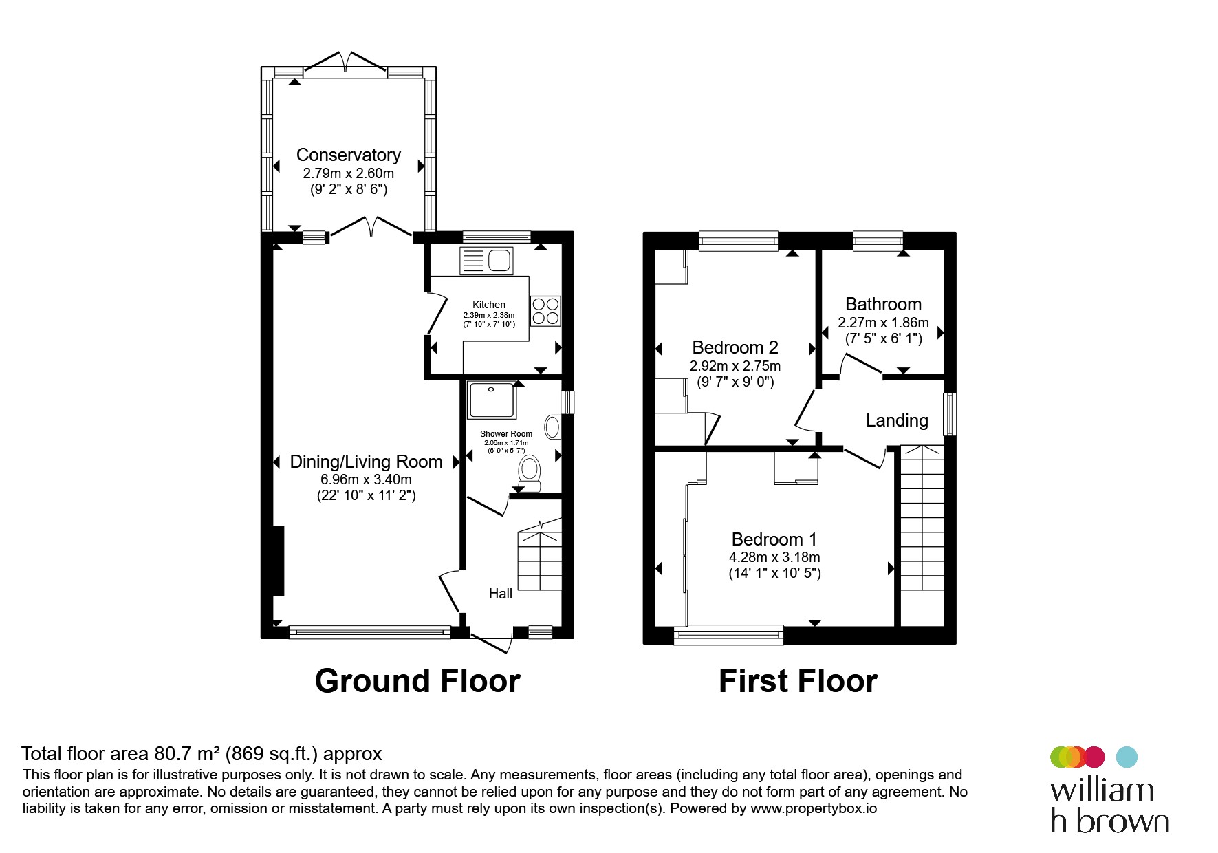 7, Longhurst View, Worksop floorplan