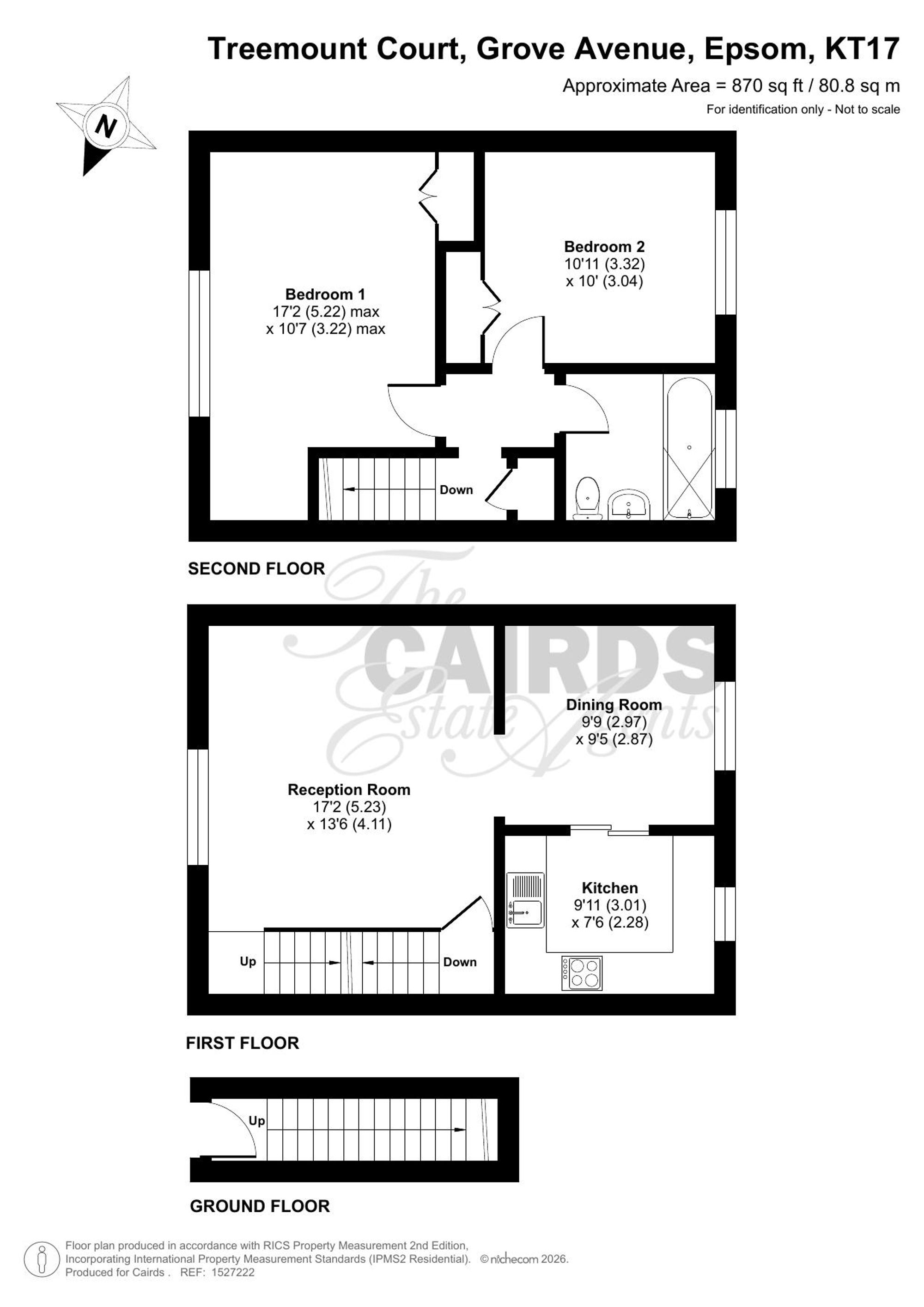 4 Treemount Court Grove Avenue, Epsom floorplan